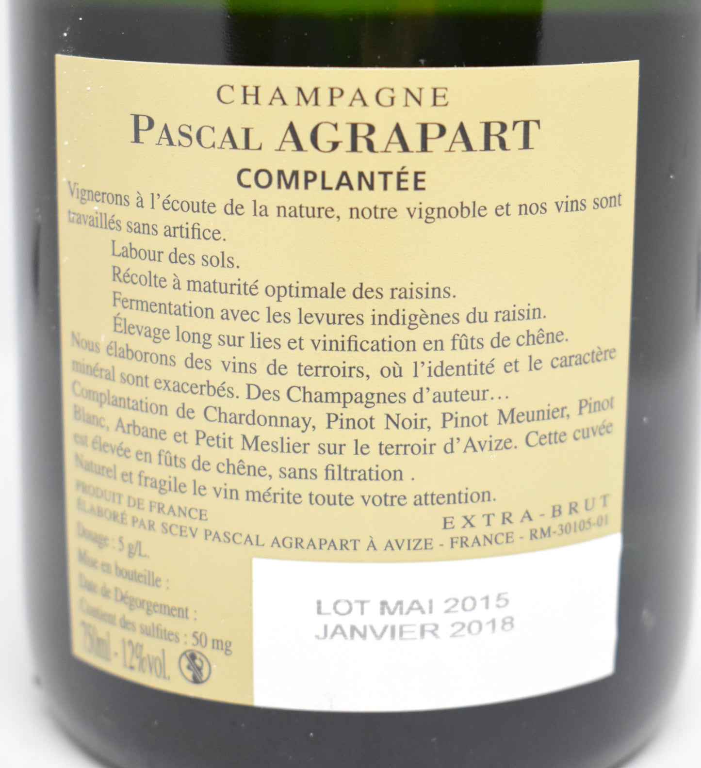 Agrapart Complantée Grand Cru Extra Brut - Champagne