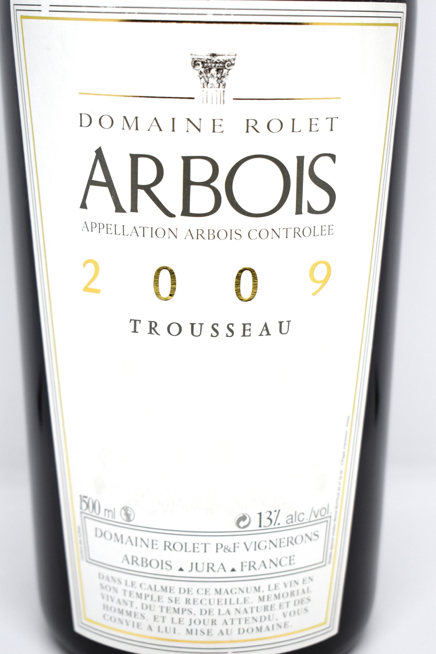 Magnum Trousseau 2009 - Arbois - Rolet