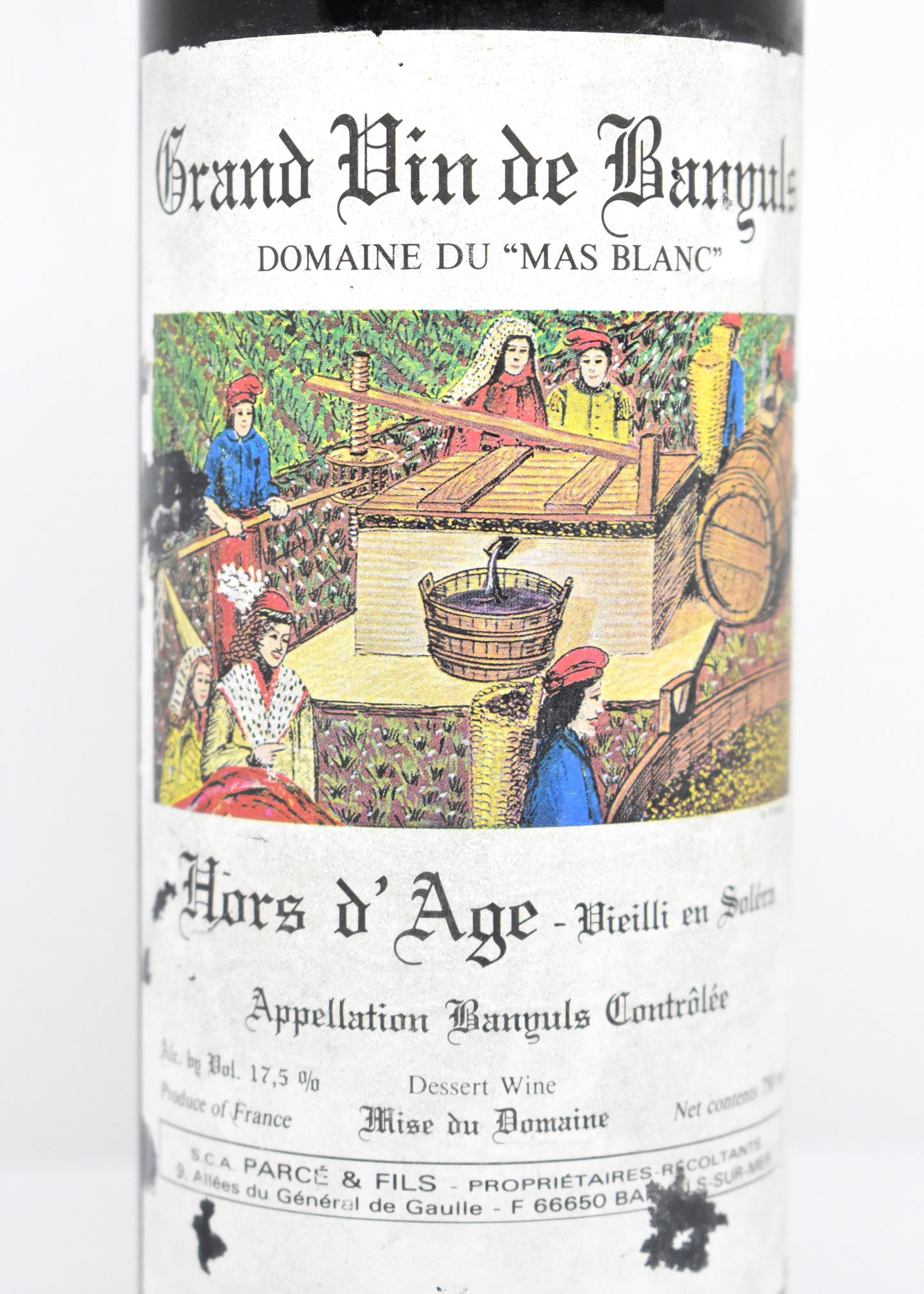Banyuls Sostrera Domaine du Mas Blanc Parcé & Fils