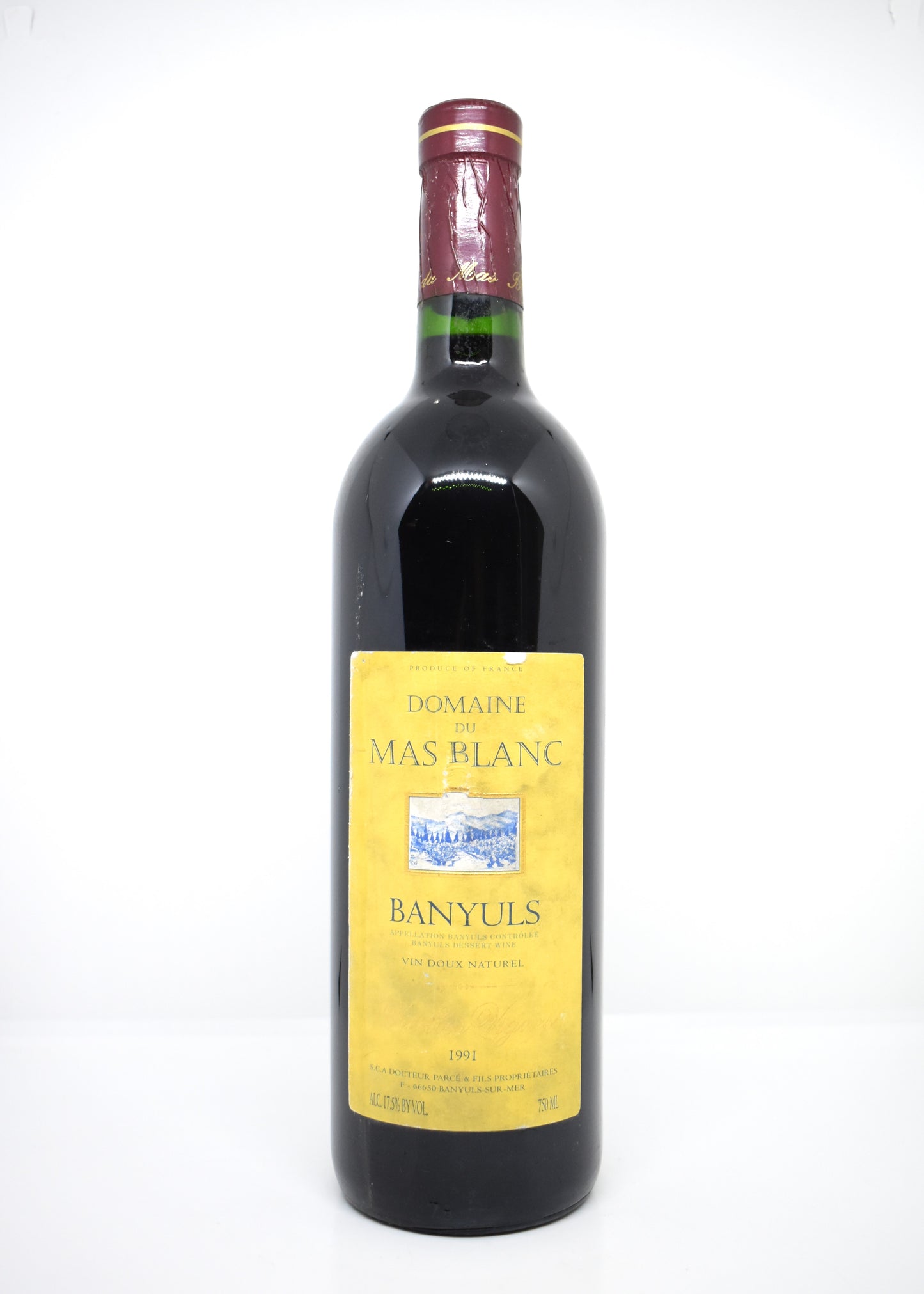 Commander Banyuls 1991 meilleur prix