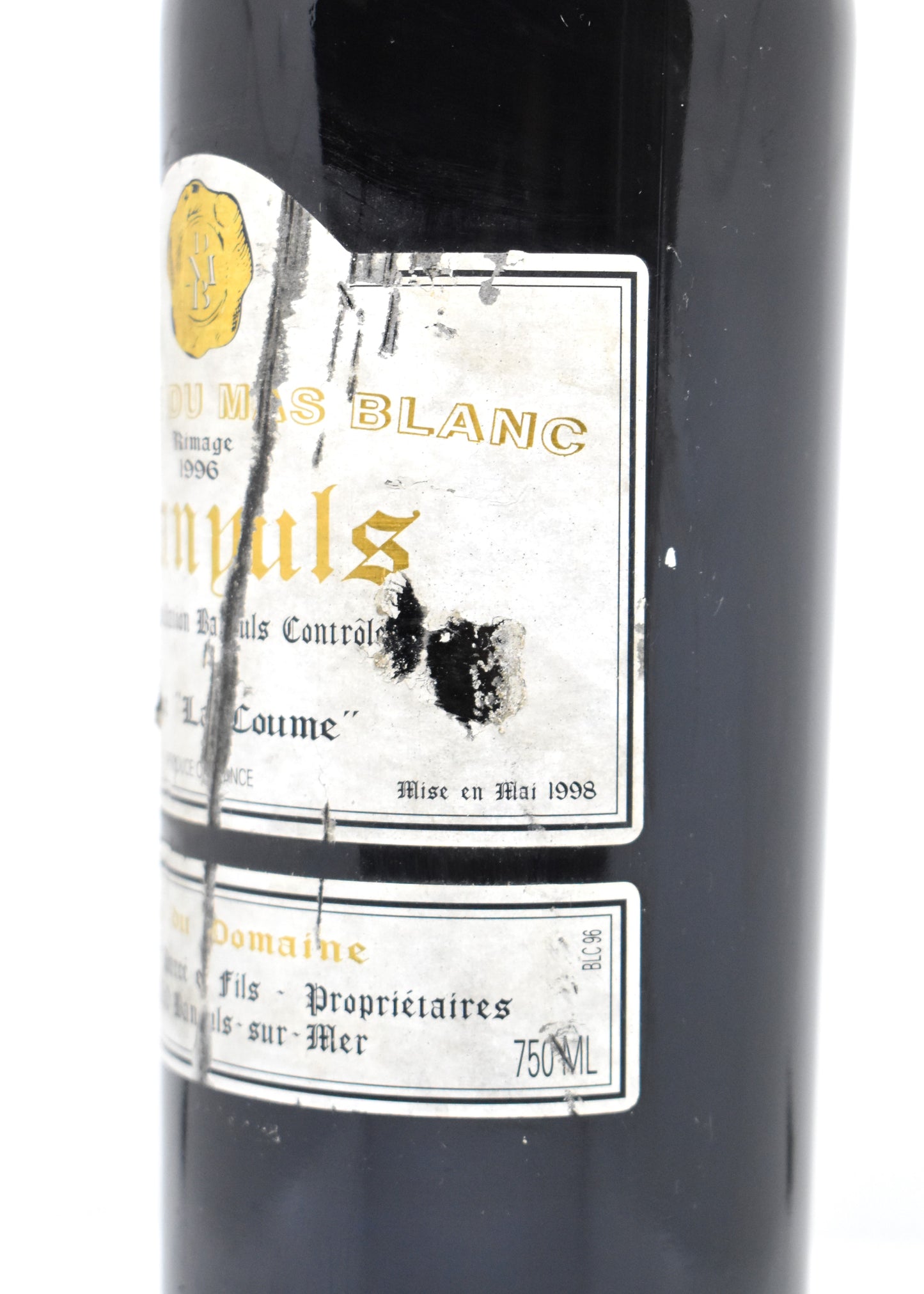 Livraison à domicile en Valais – Banyuls 1996