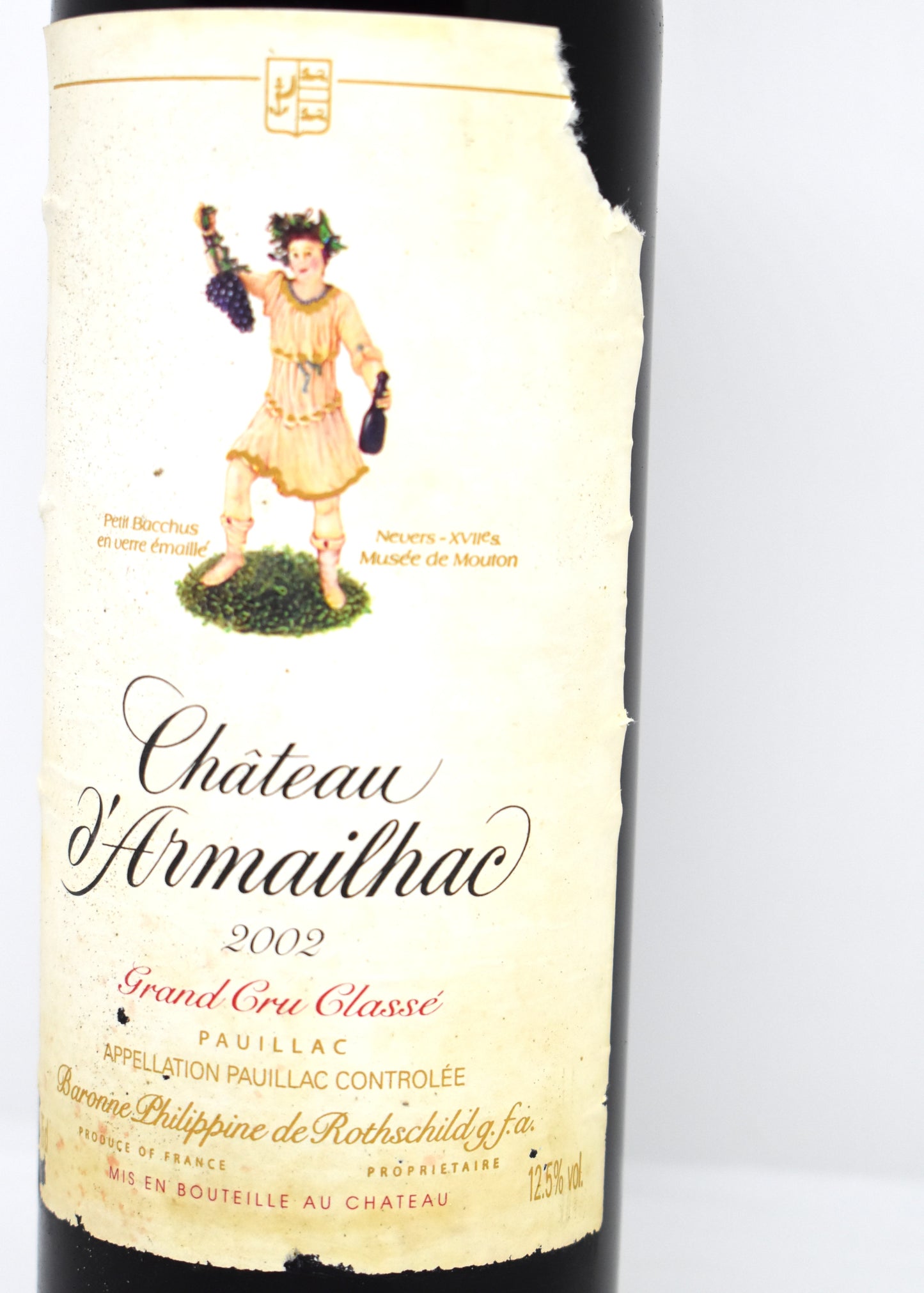 Best 2002 vintage wine gift idea Chateau d Armailhac secure shipping Switzerland