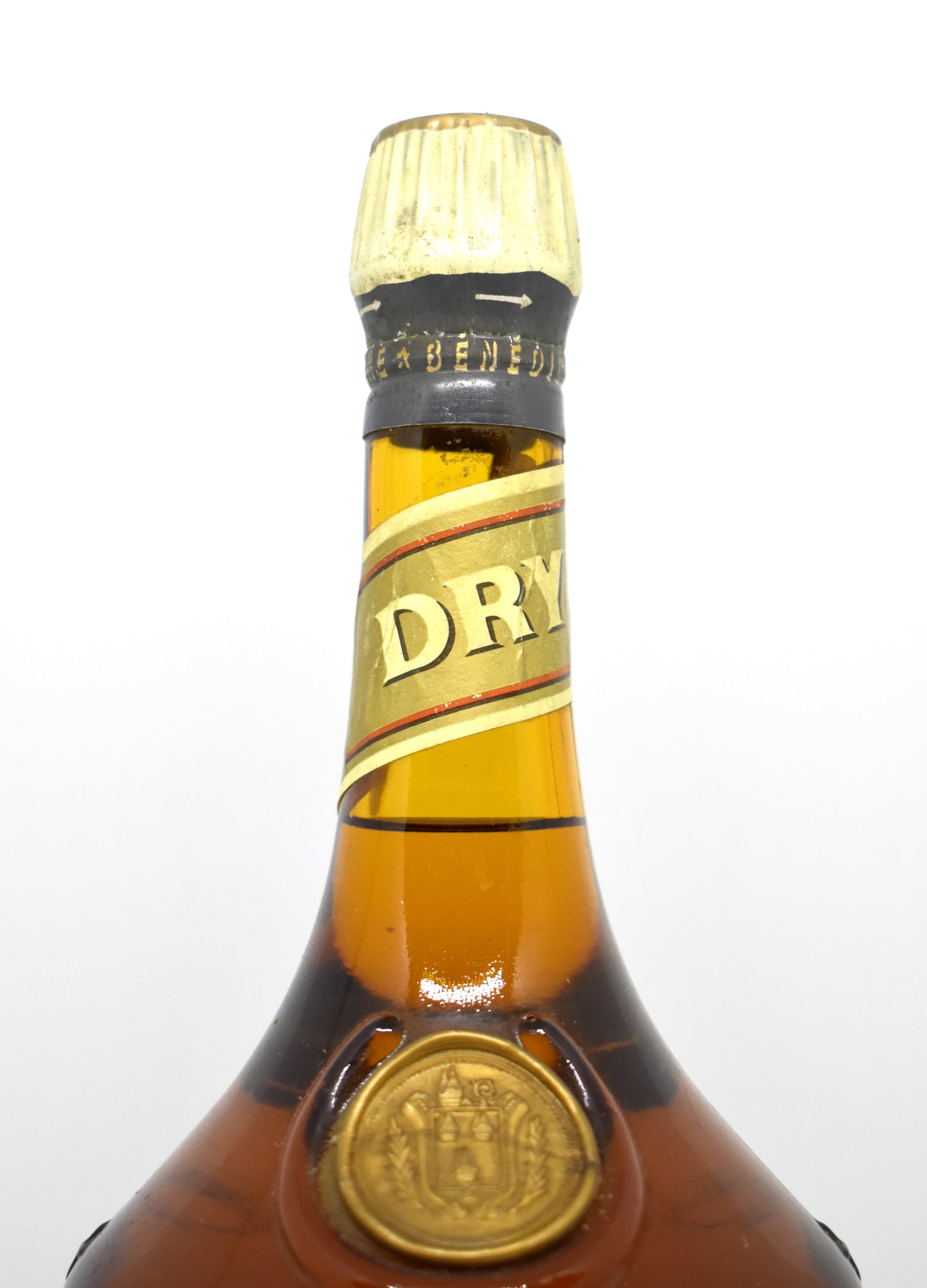 Bouteille rare Bénédictine ancienne 70s