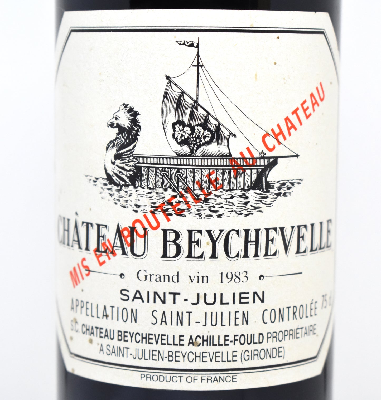 Château Beychevelle 1983 - Saint-Julien
