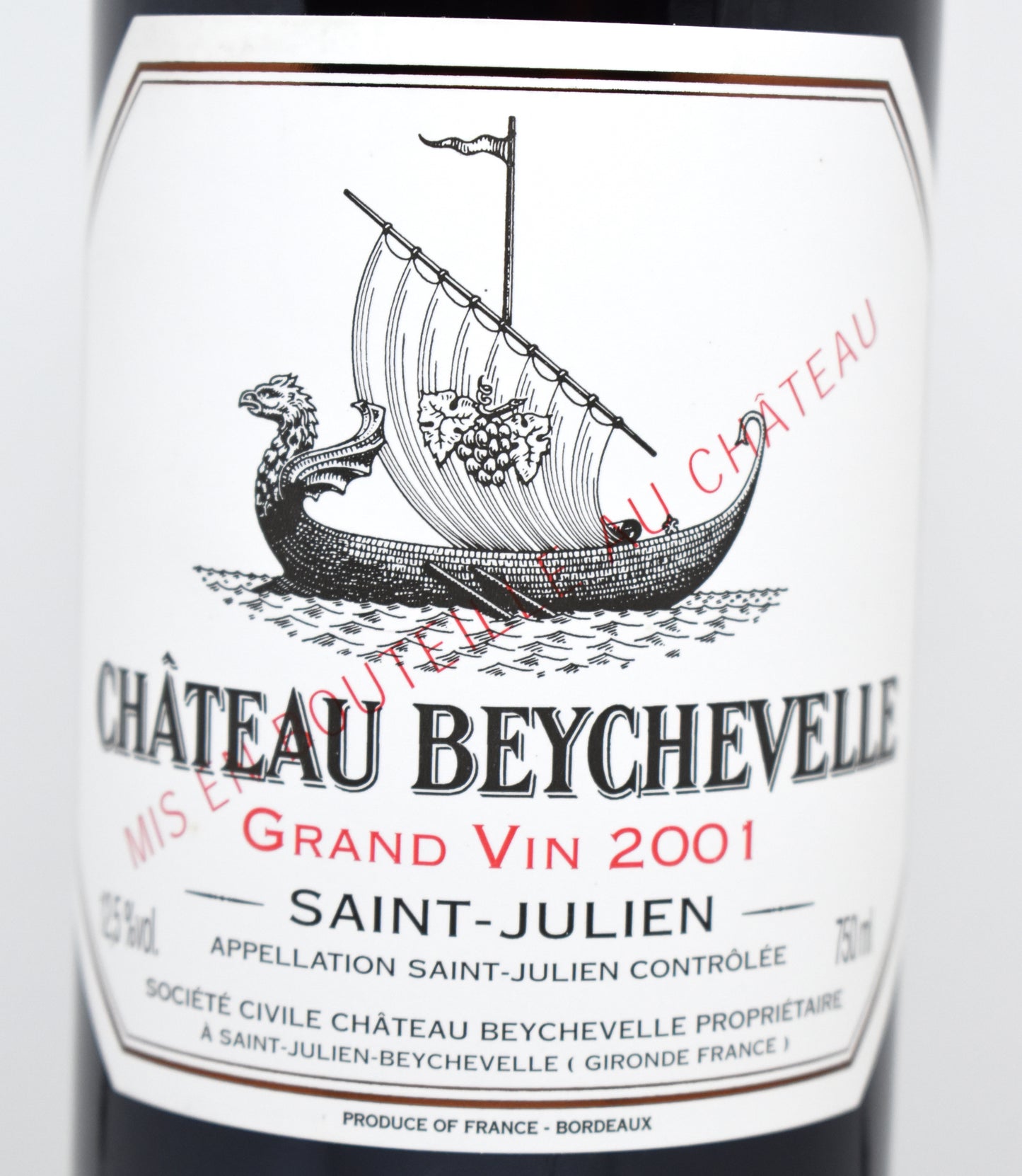 Acheter Château Beychevelle 2001 Saint-Julien