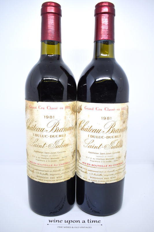 Château Branaire Duluc-Ducru 1981 - Saint-Julien