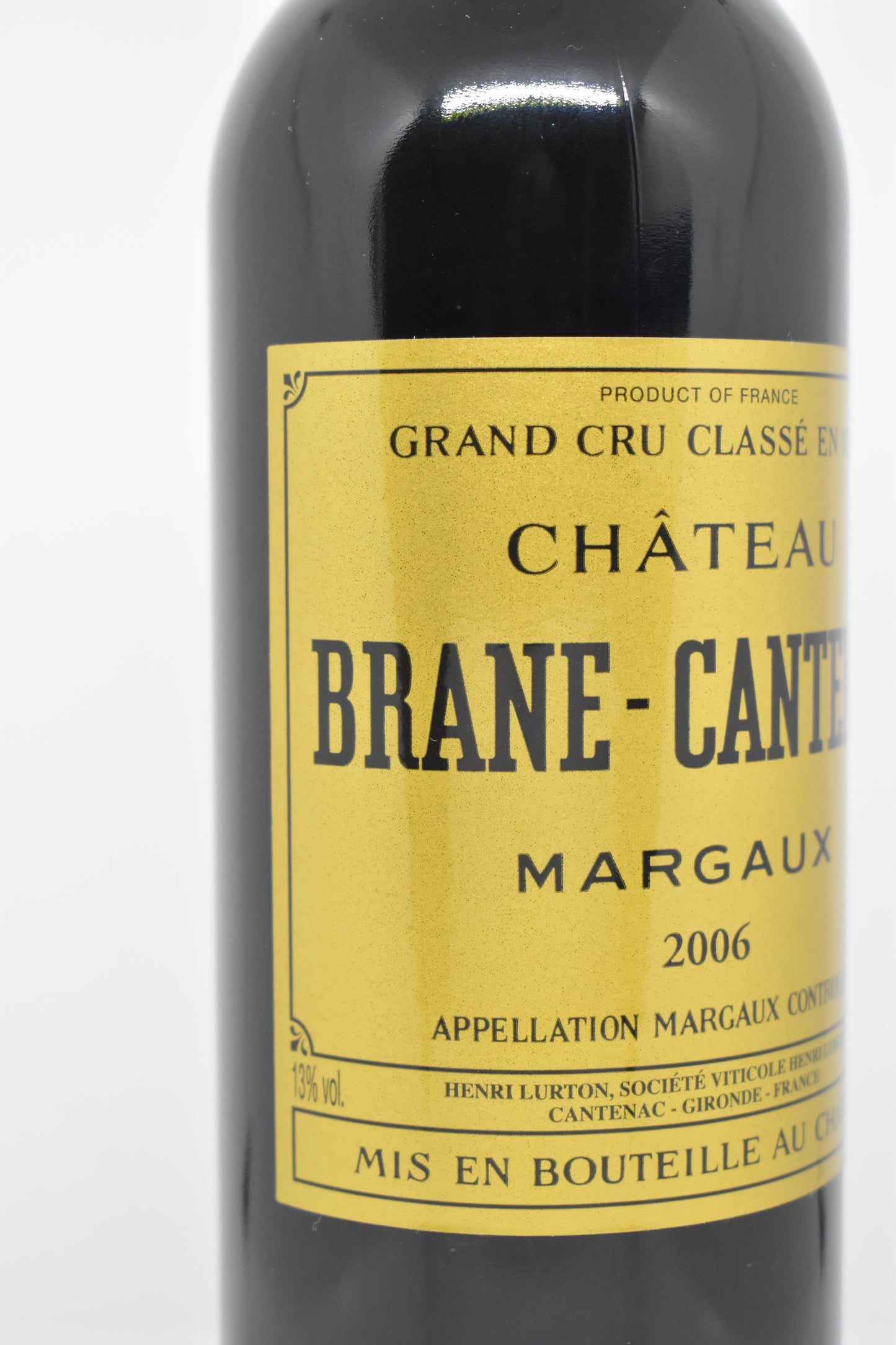 Livraison rapide Suisse Château Brane-Cantenac 2006