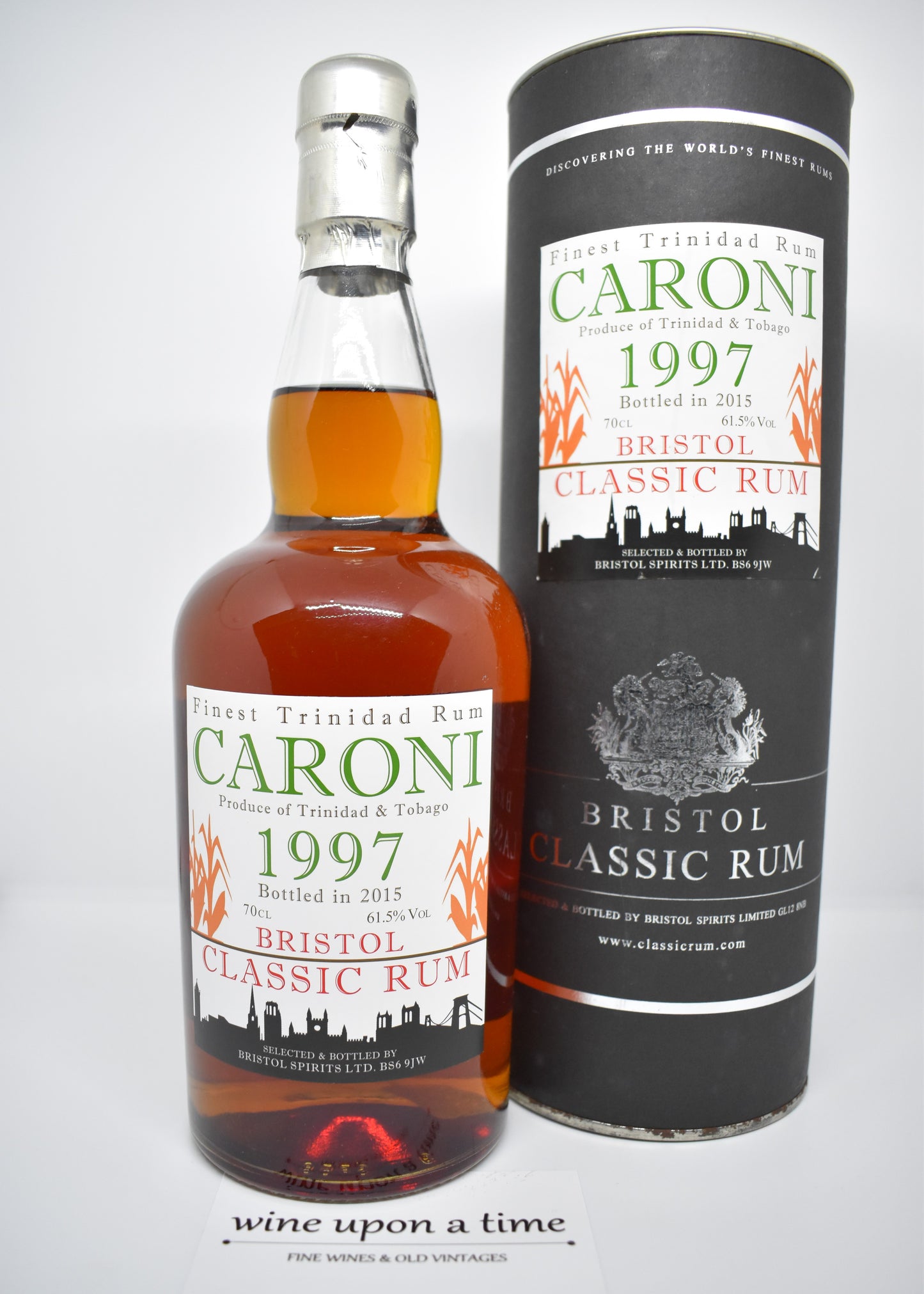Caroni Rum 1997 - 61.5% vol - Bristol Classic Rum