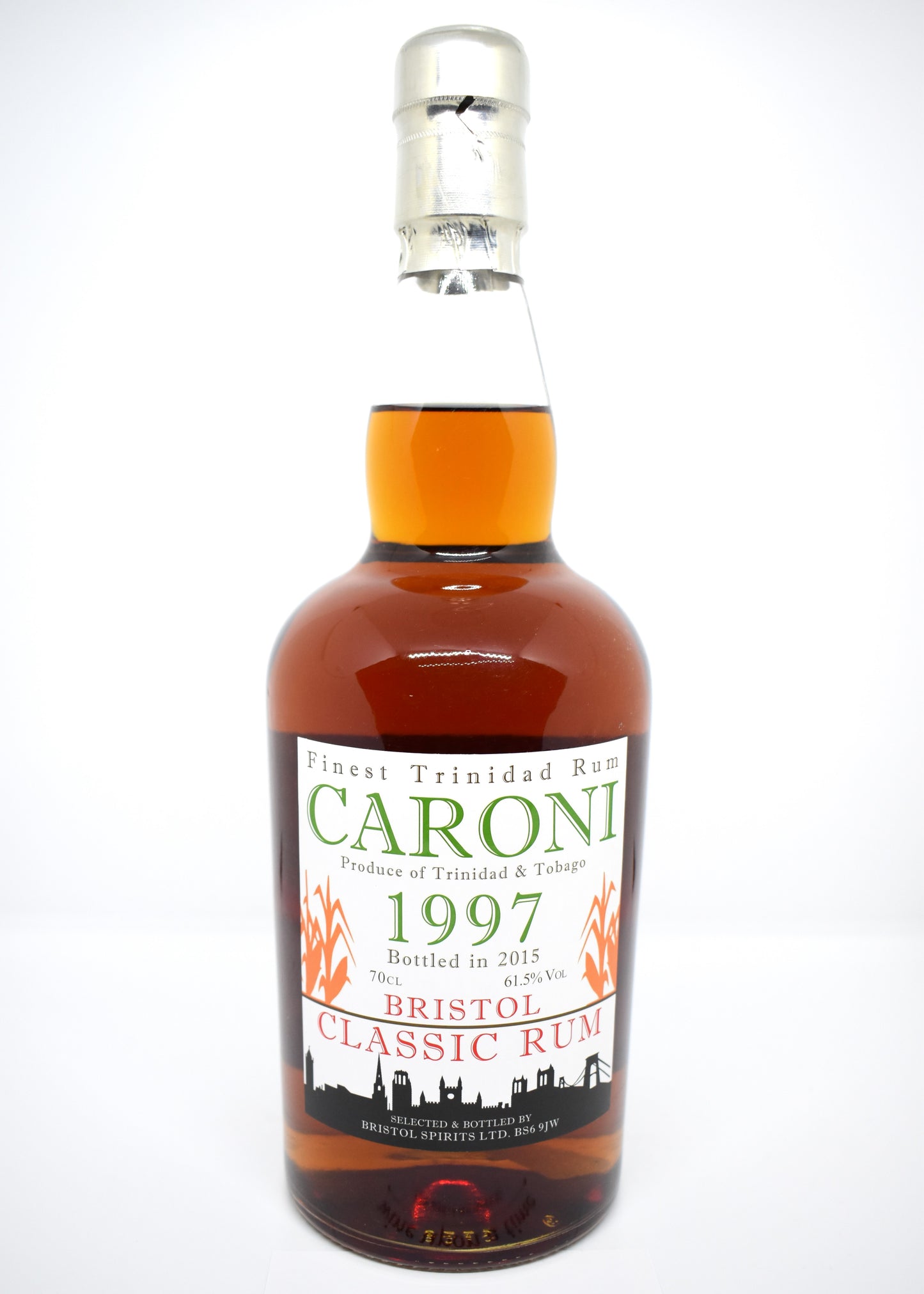 Caroni Rum 1997 - 61.5% vol - Bristol Classic Rum