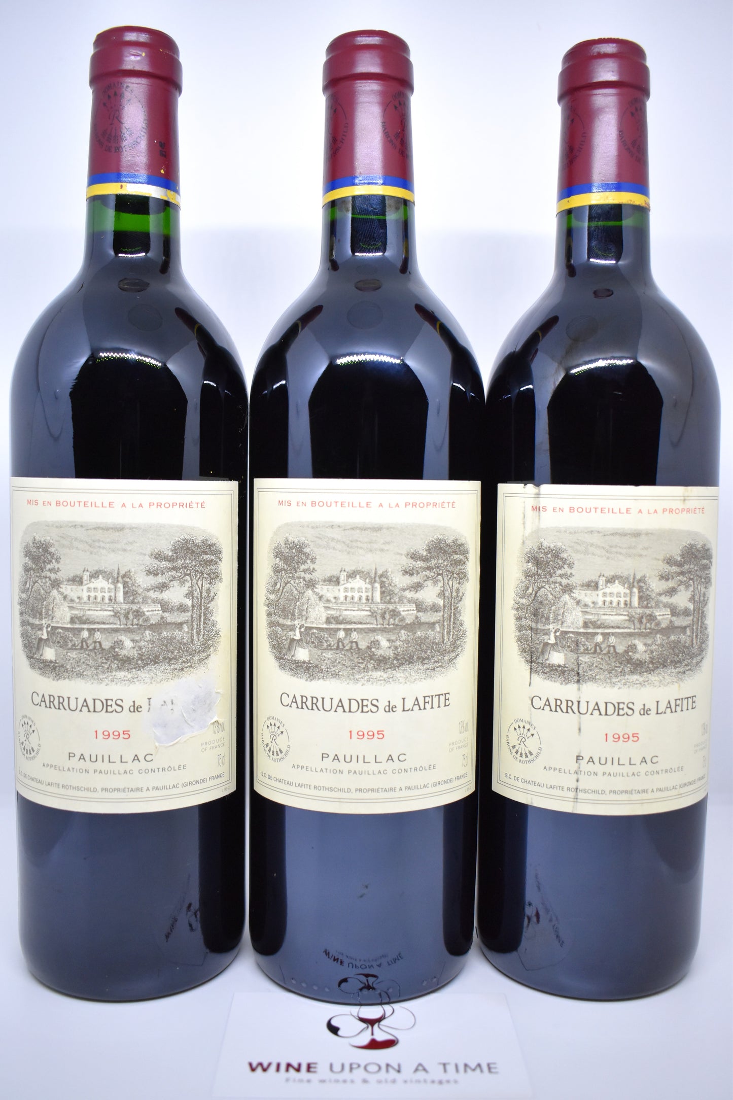 Pauillac 1995, Carruades, dégustation à l’aveugle deuxième vin