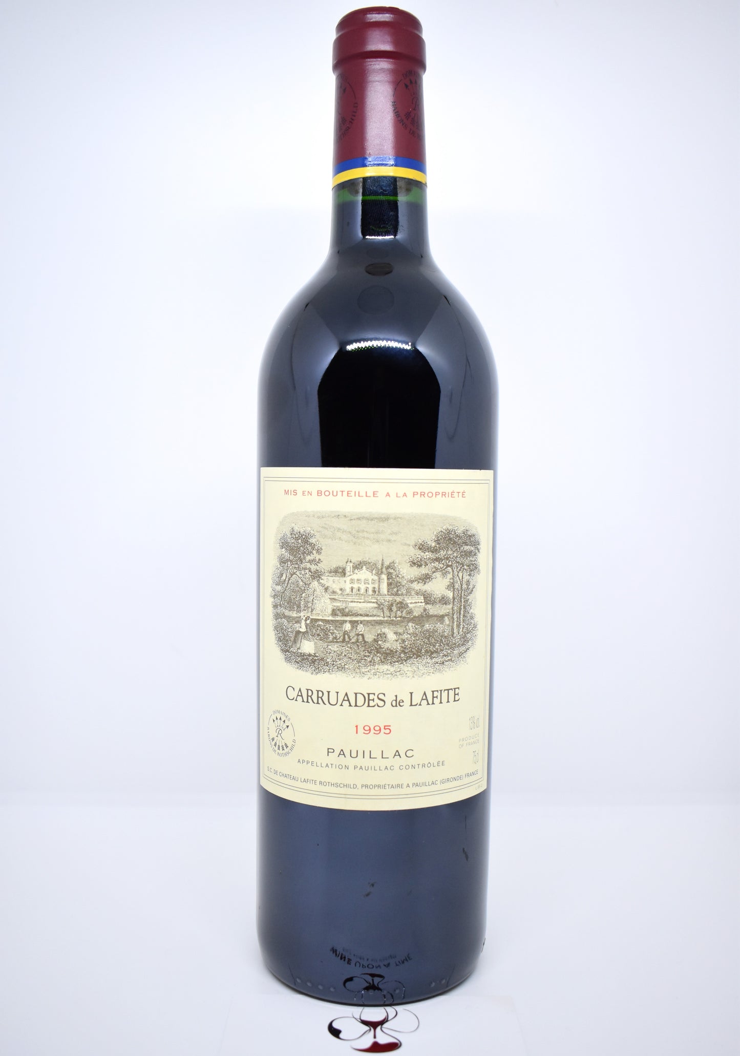 Carruades de Lafite 1995, cadeau 1995, signature Lafite