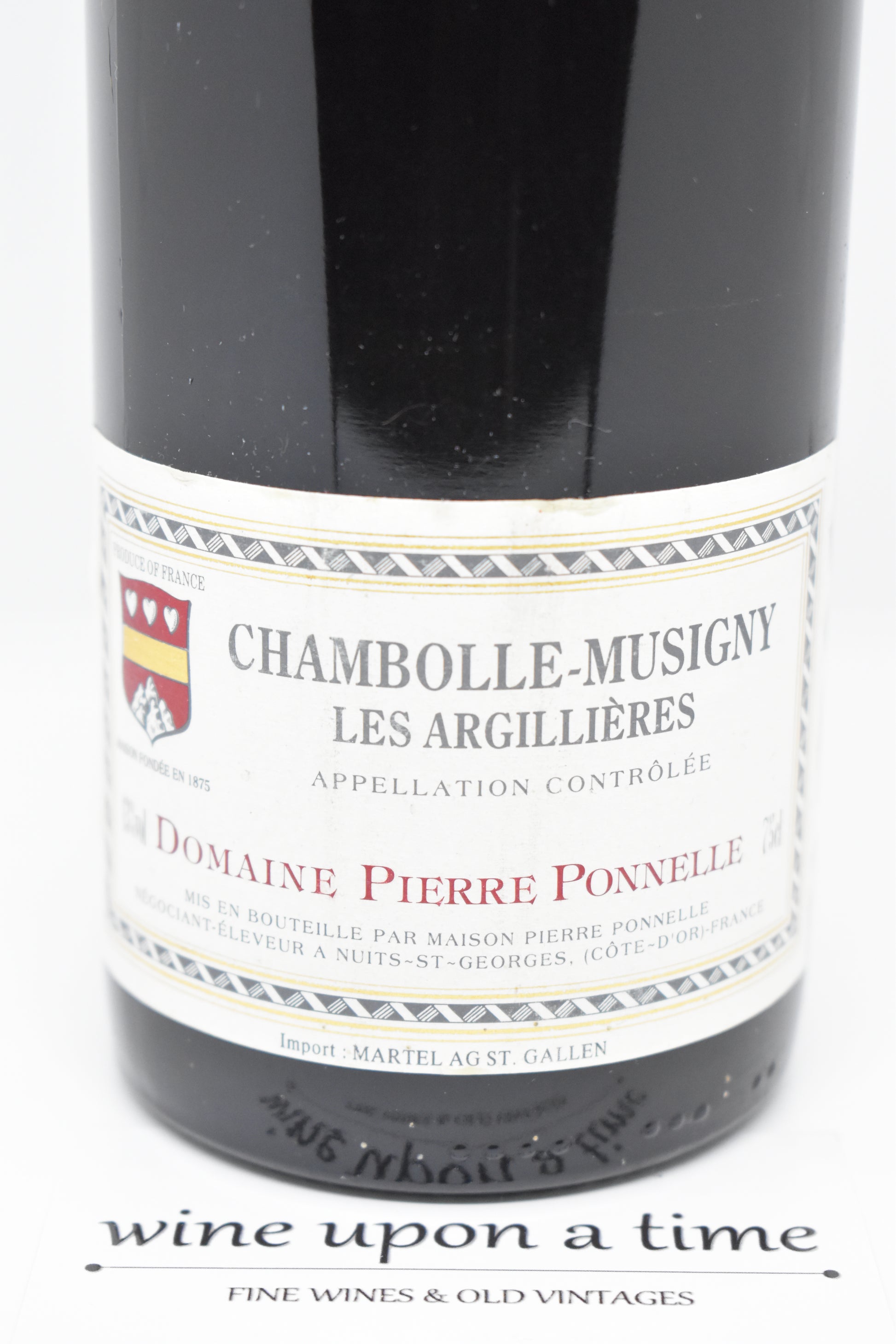 Chambolle-Musigny 1989, Les Argilières, cadeau millésime 1989