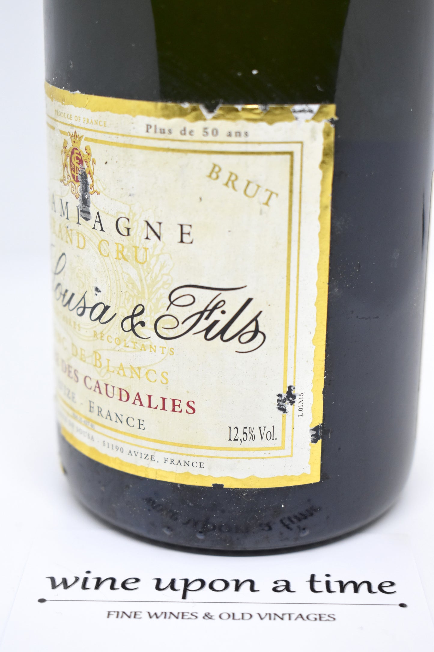 Blanc de Blancs Grand Cru, Cuvée des Caudalies, belle idée cadeau