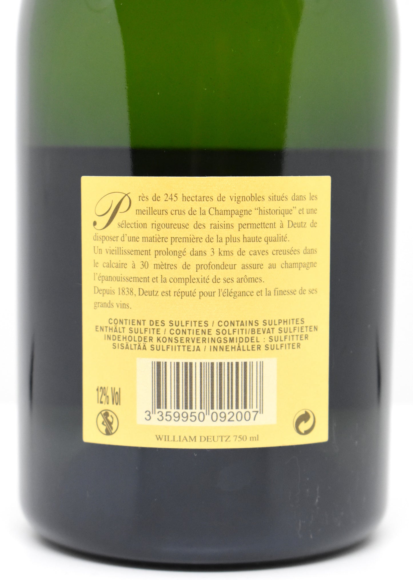 Champagne de prestige à offrir