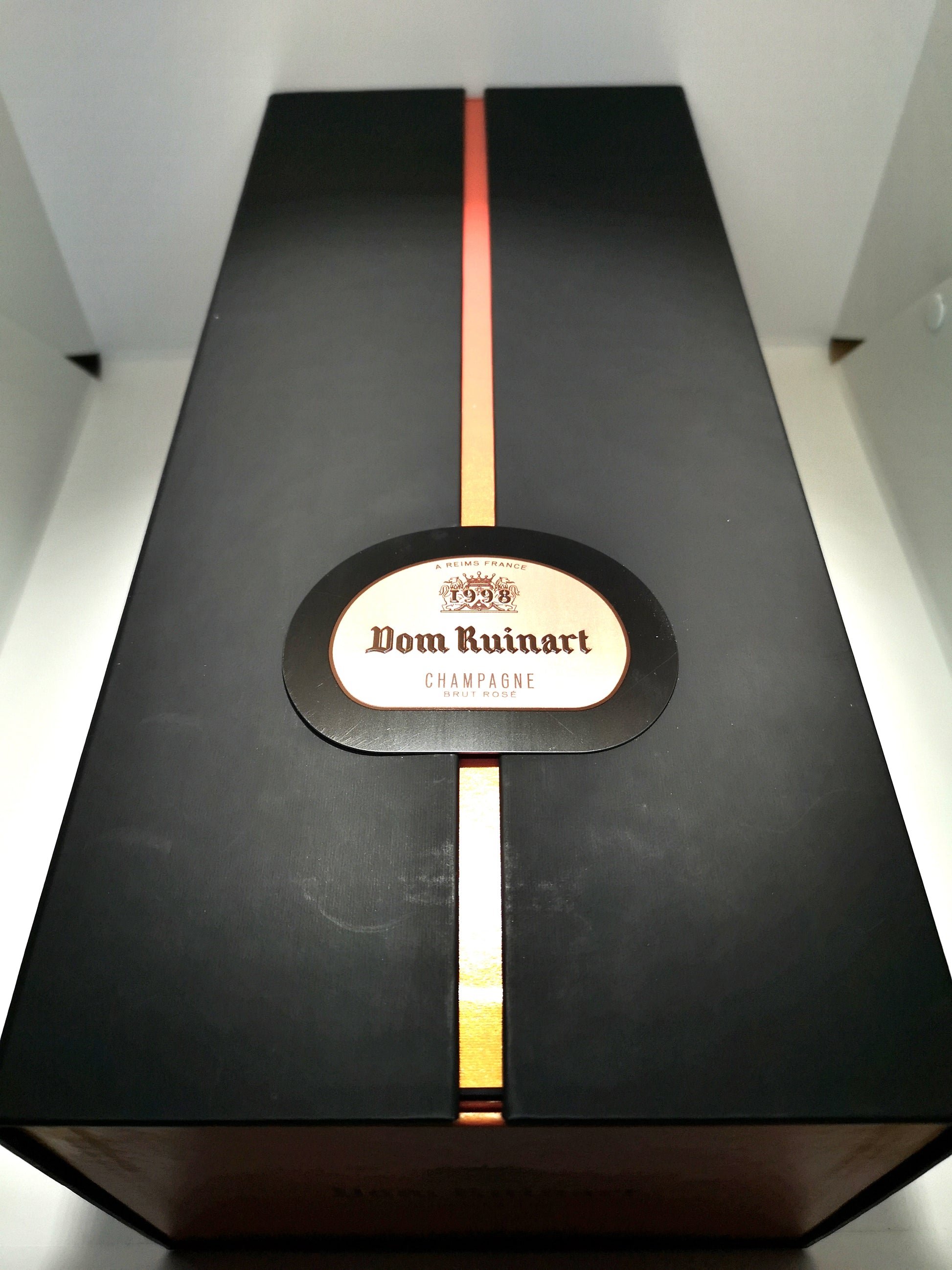 Dom Ruinart Rosé 1998 coffret cadeau