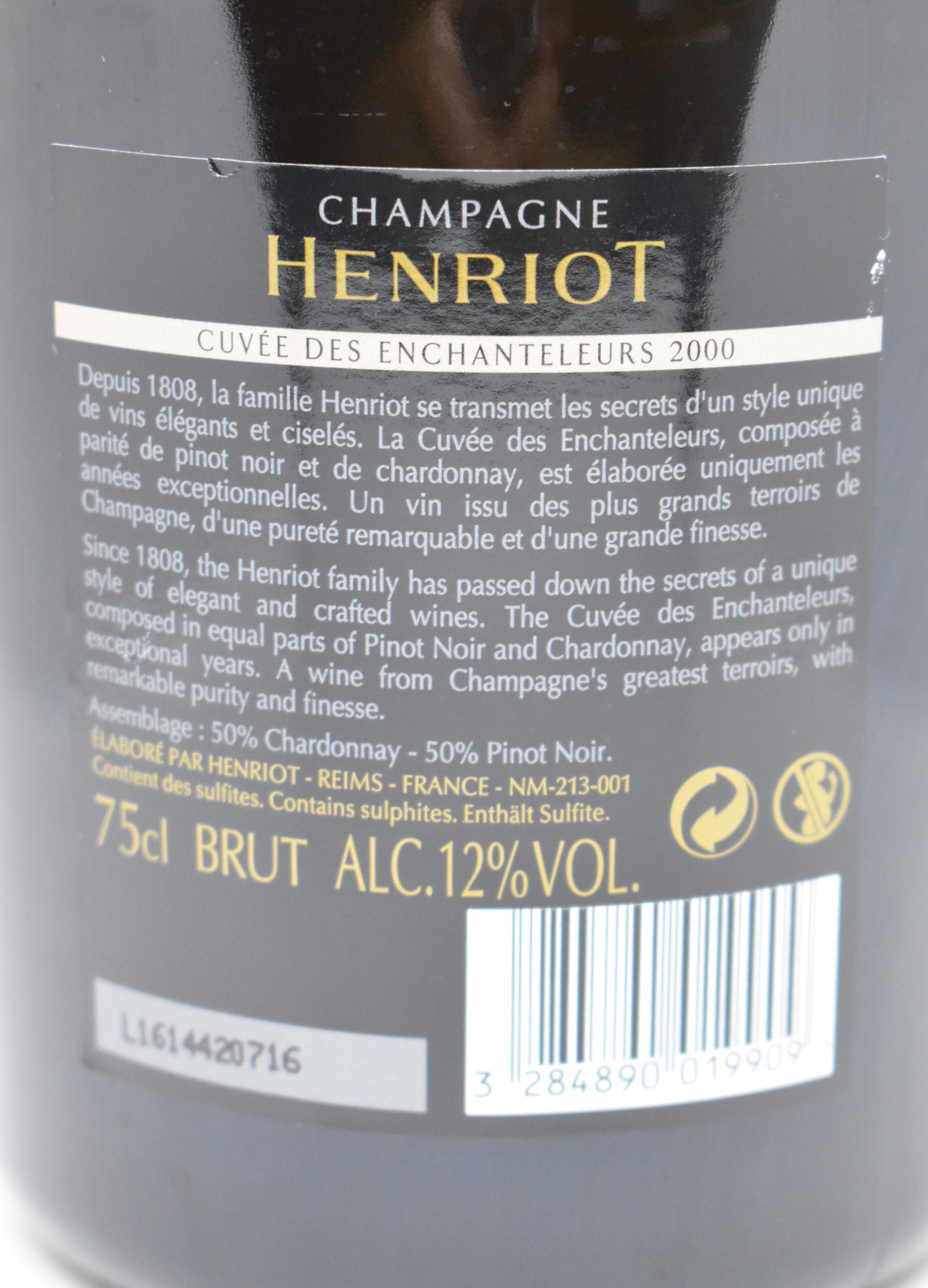 Cuvée prestige Champagne rare
