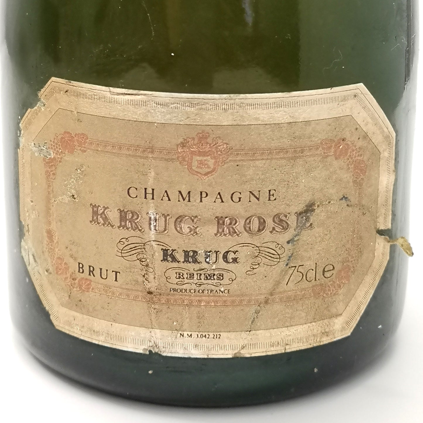 Commander Champagne Krug Rosé ancien rare