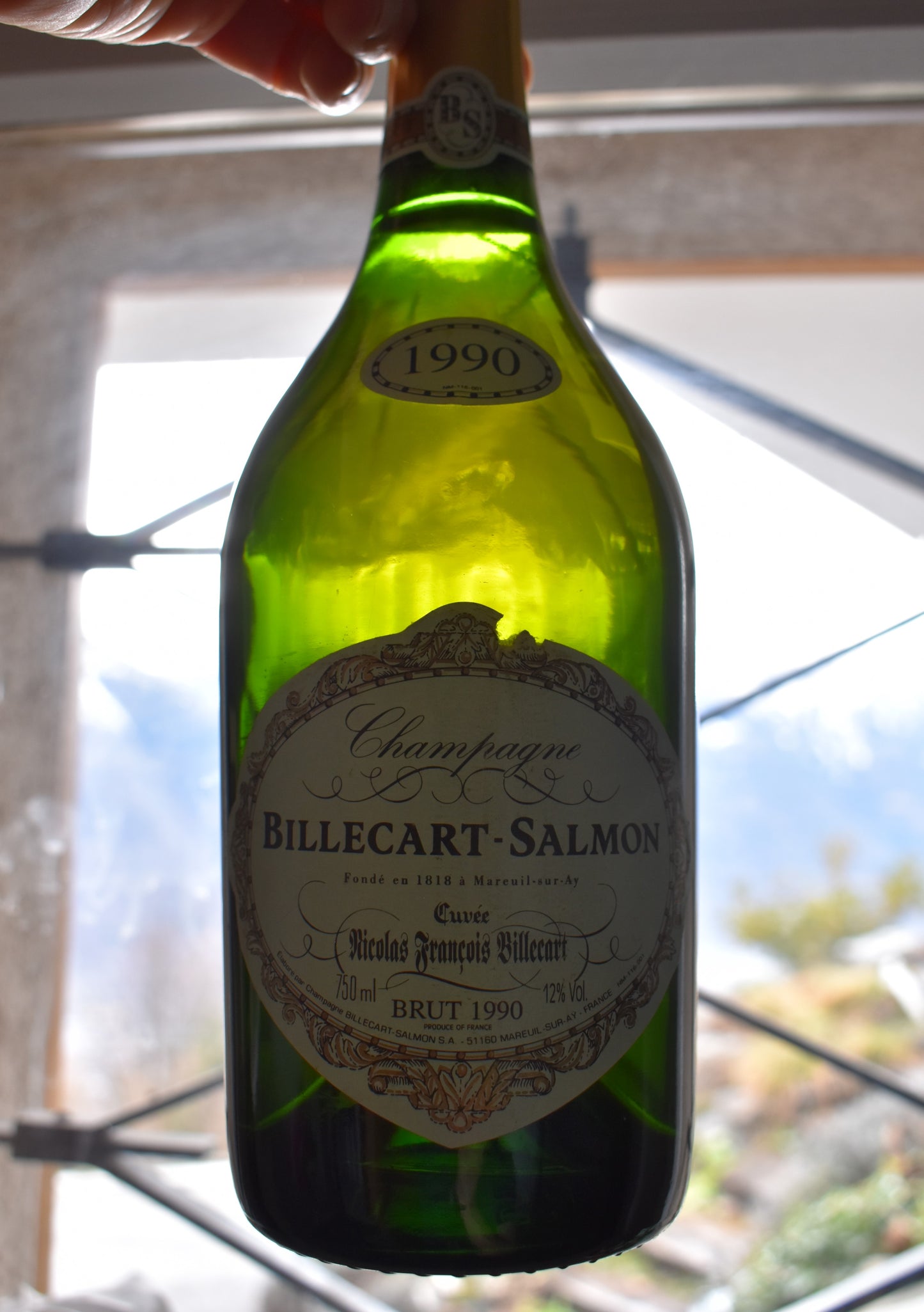 Nicolas François Billecart 1990 prix ?