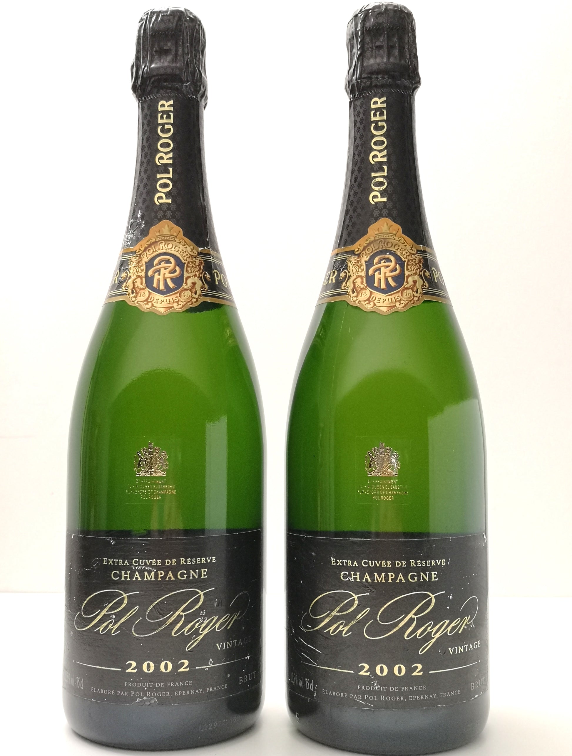 Champagne Pol Roger millésimé 2002