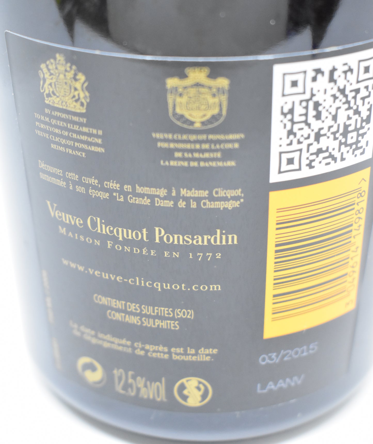 Offrir un Champagne Veuve Clicquot 2006