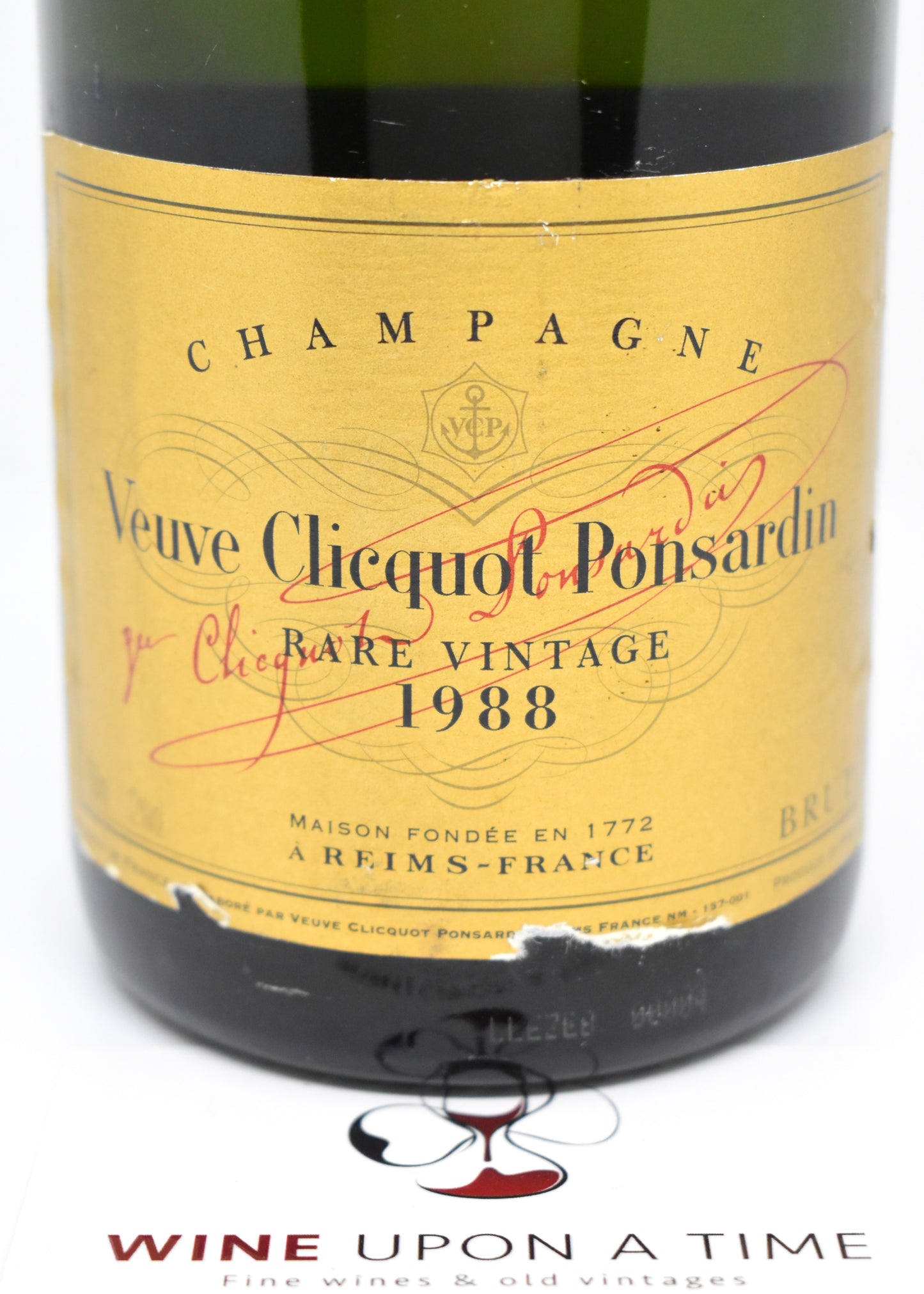 Commander Champagne millésimé 1988