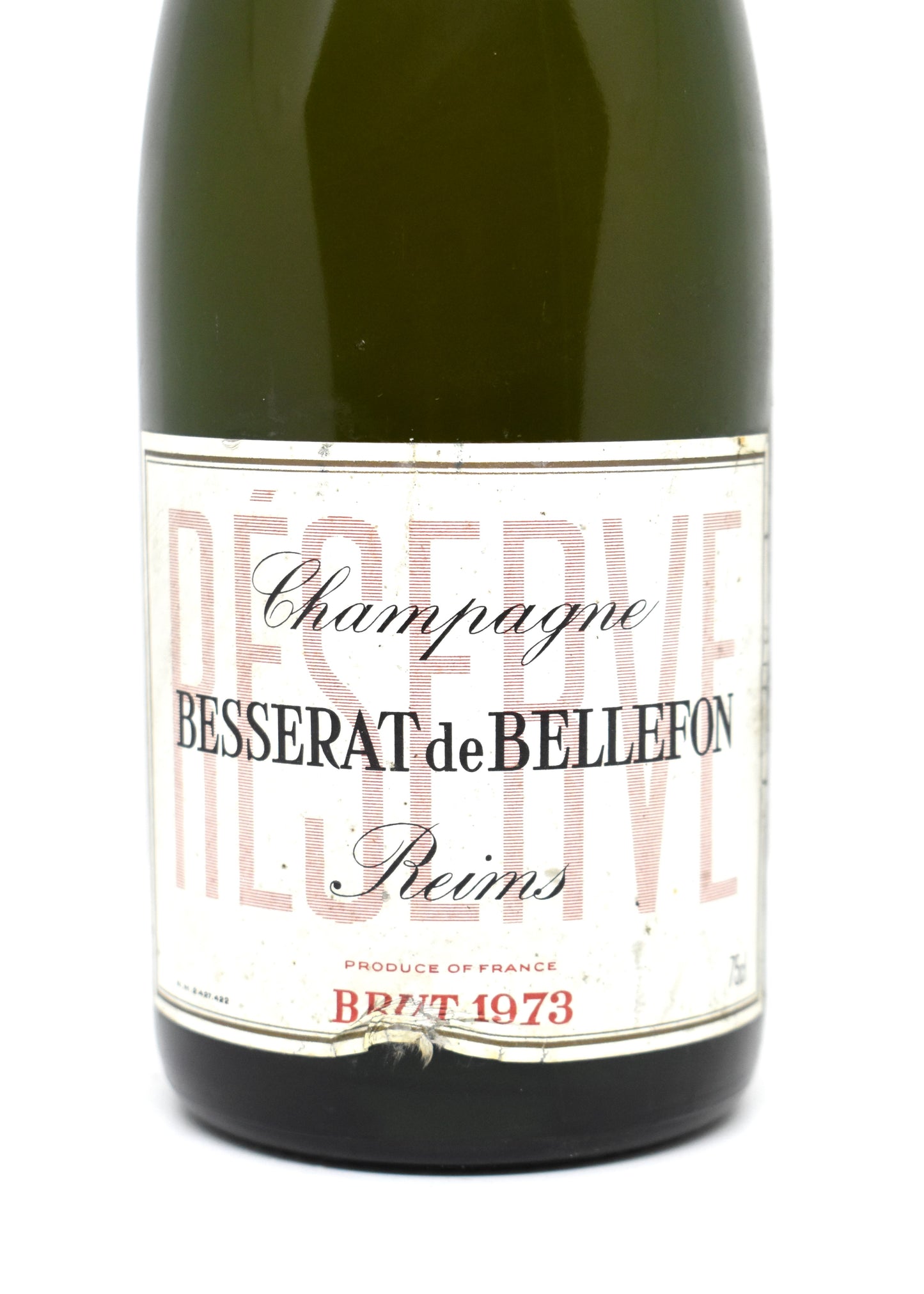 Champagne vintage 1973 prix ?