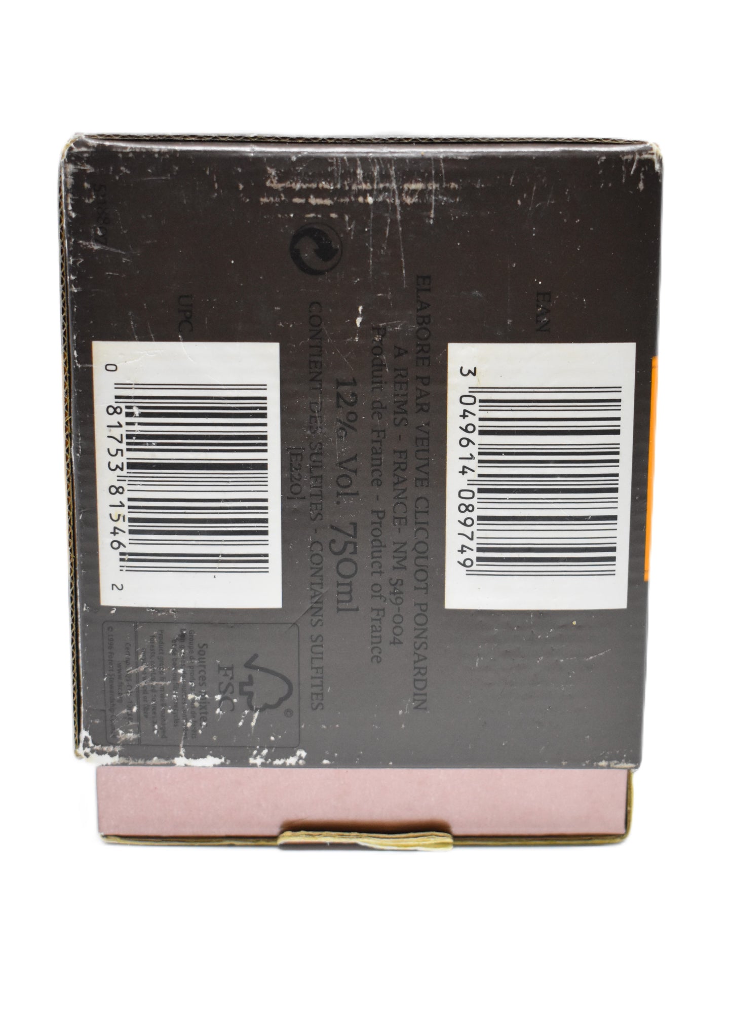 Offrir un bouteille de Champagne Clicquot de 2004 - Rosé Vintage