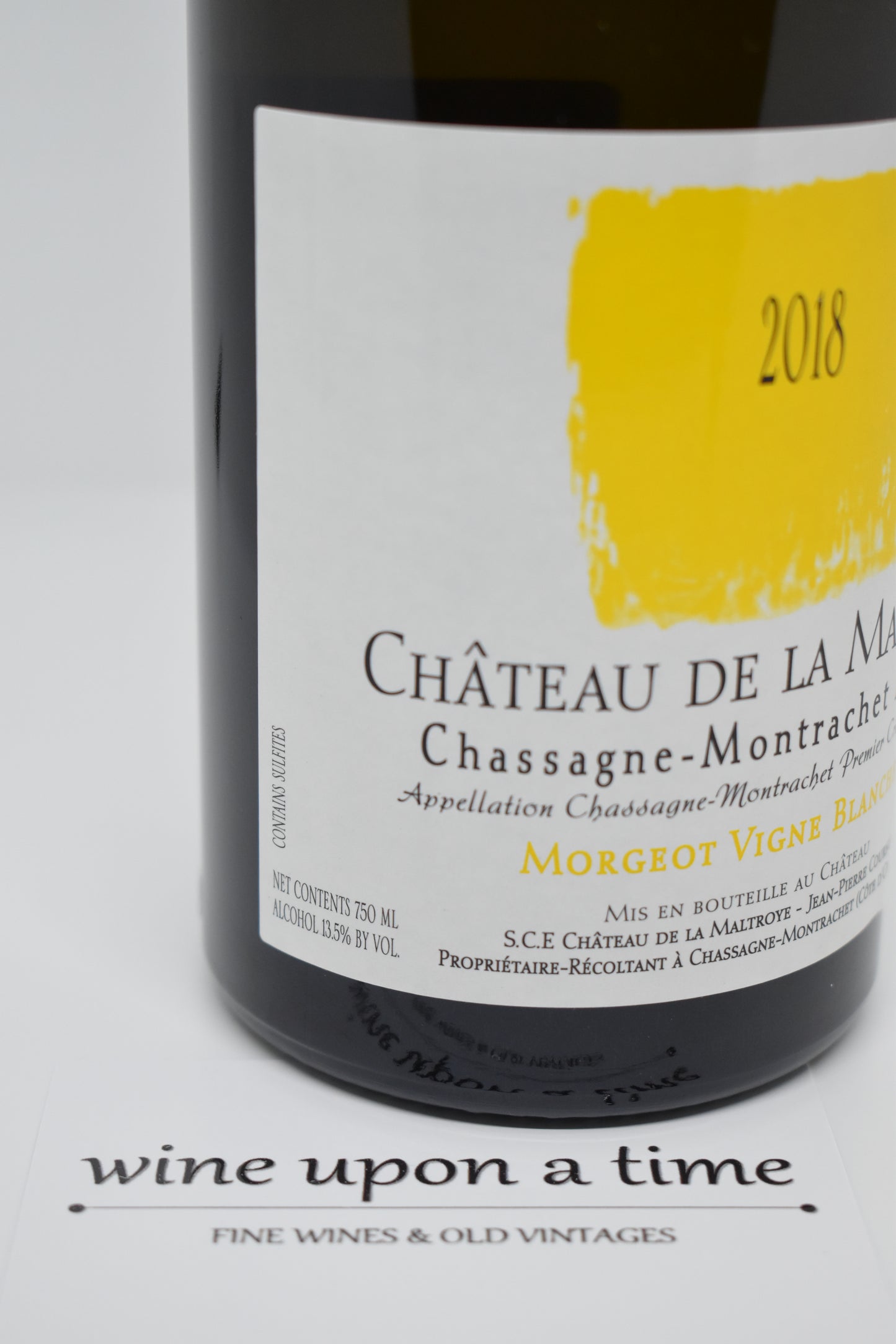 Chassagne-Montrachet 2018 - 1er cru "Morgeot Vigne Blanche" - Château de la Maltroye