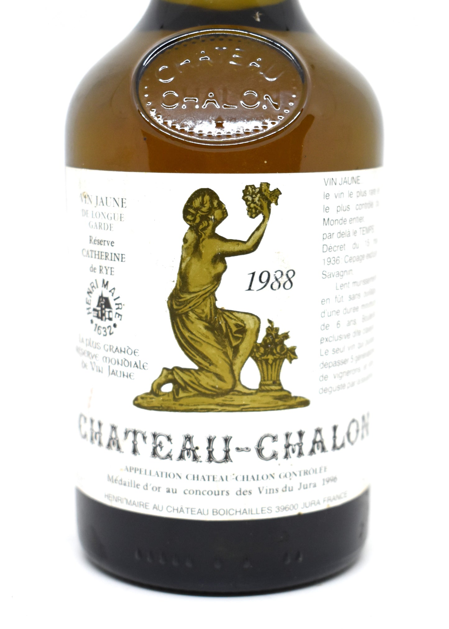Château-Chalon 1988 vin jaune à vendre