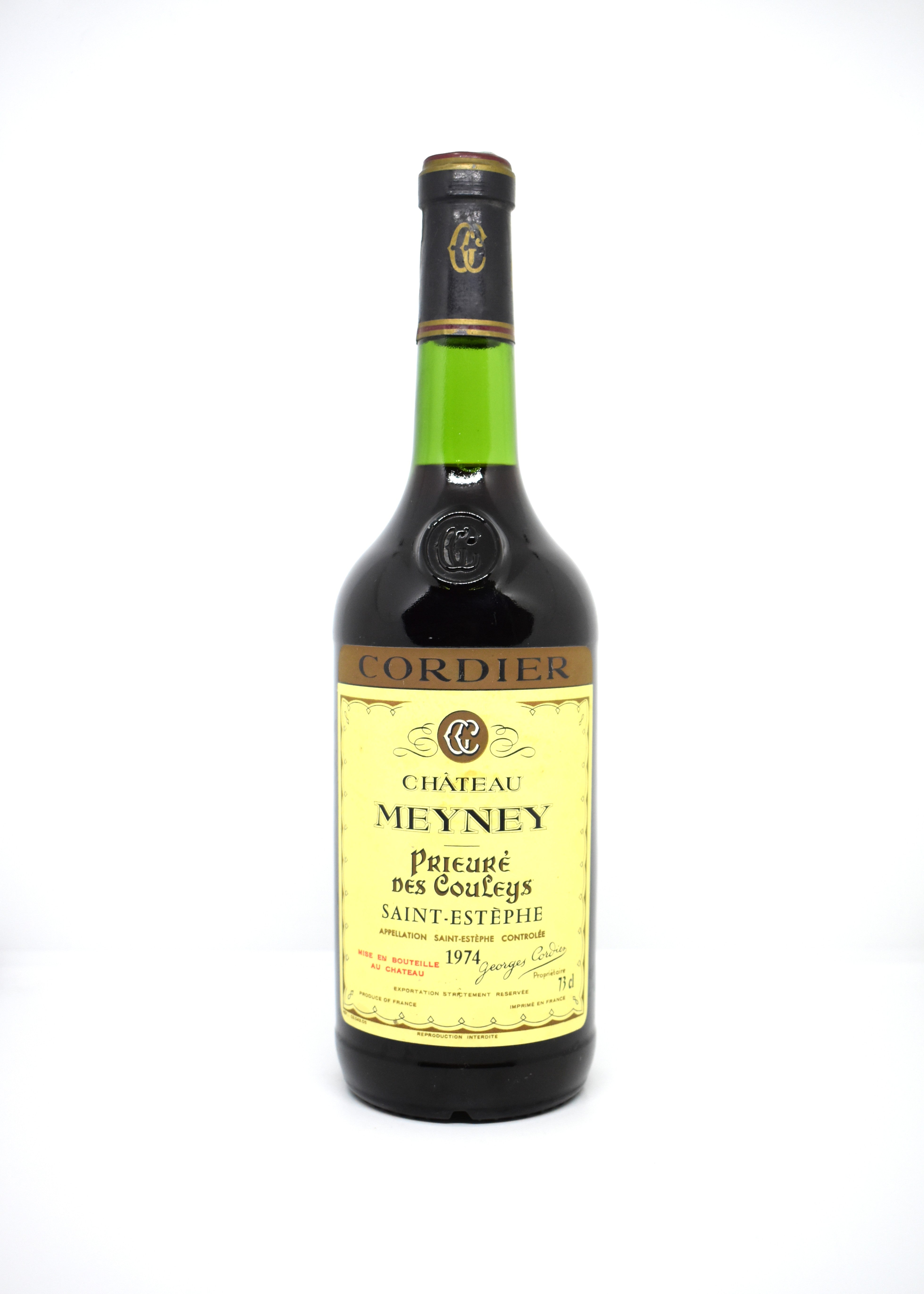 Château Meyney 1974 Prieuré des Couleys | Saint-Estèphe rare de