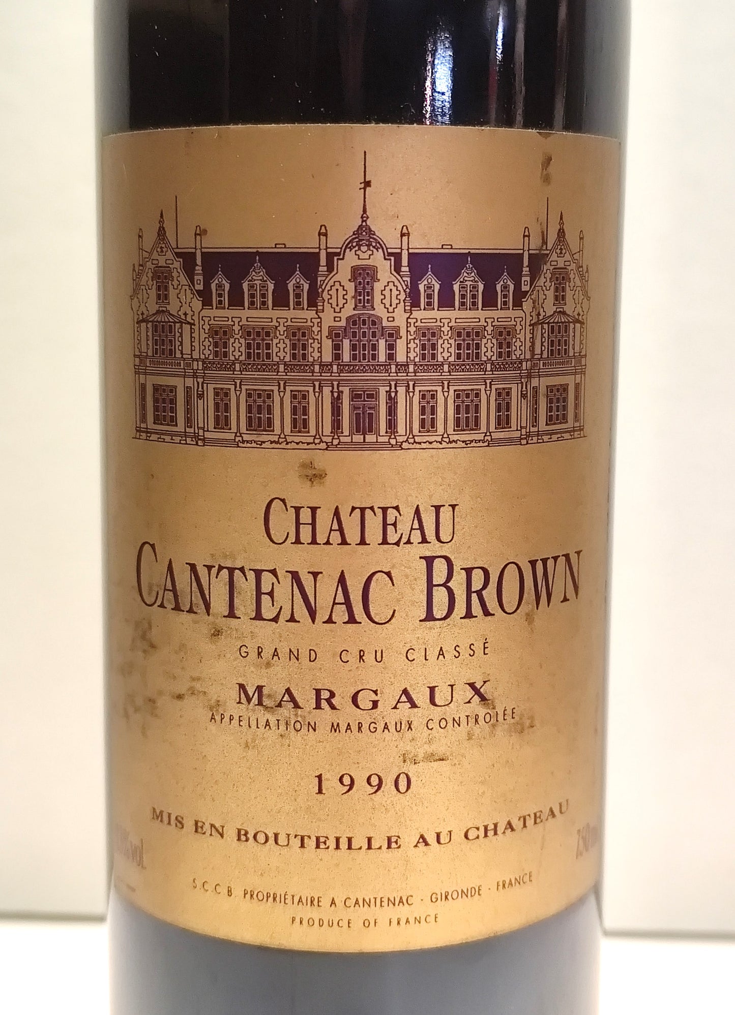 Château Cantenac Brown 1990 - Margaux