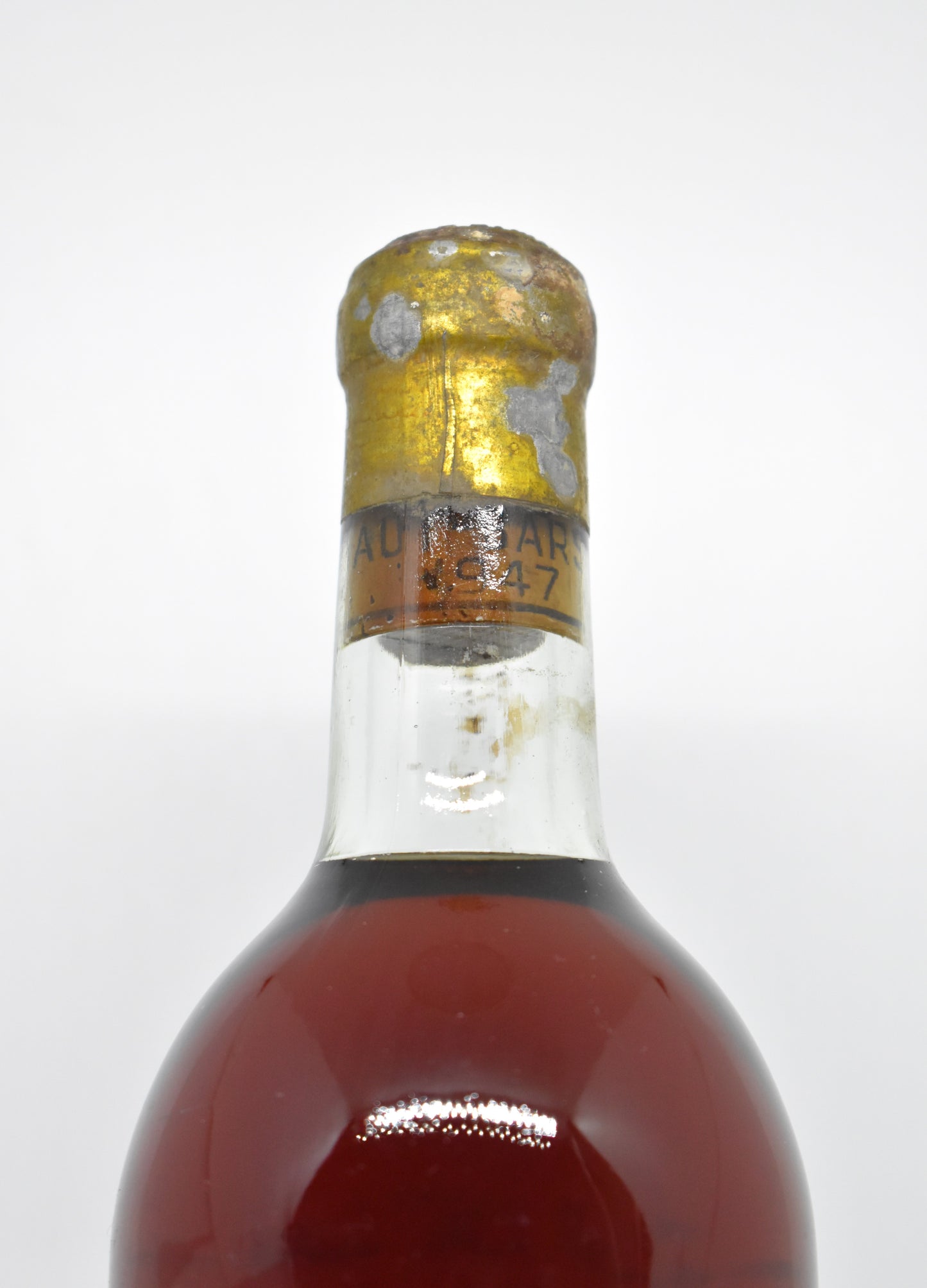 Commander bouteille de 1947 - Sauternes