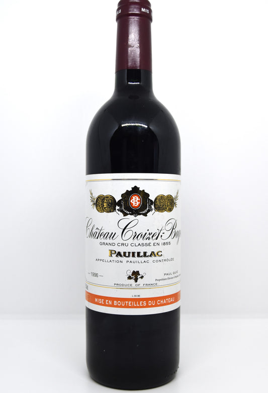Château Croizet-Bages 1996 - Pauillac
