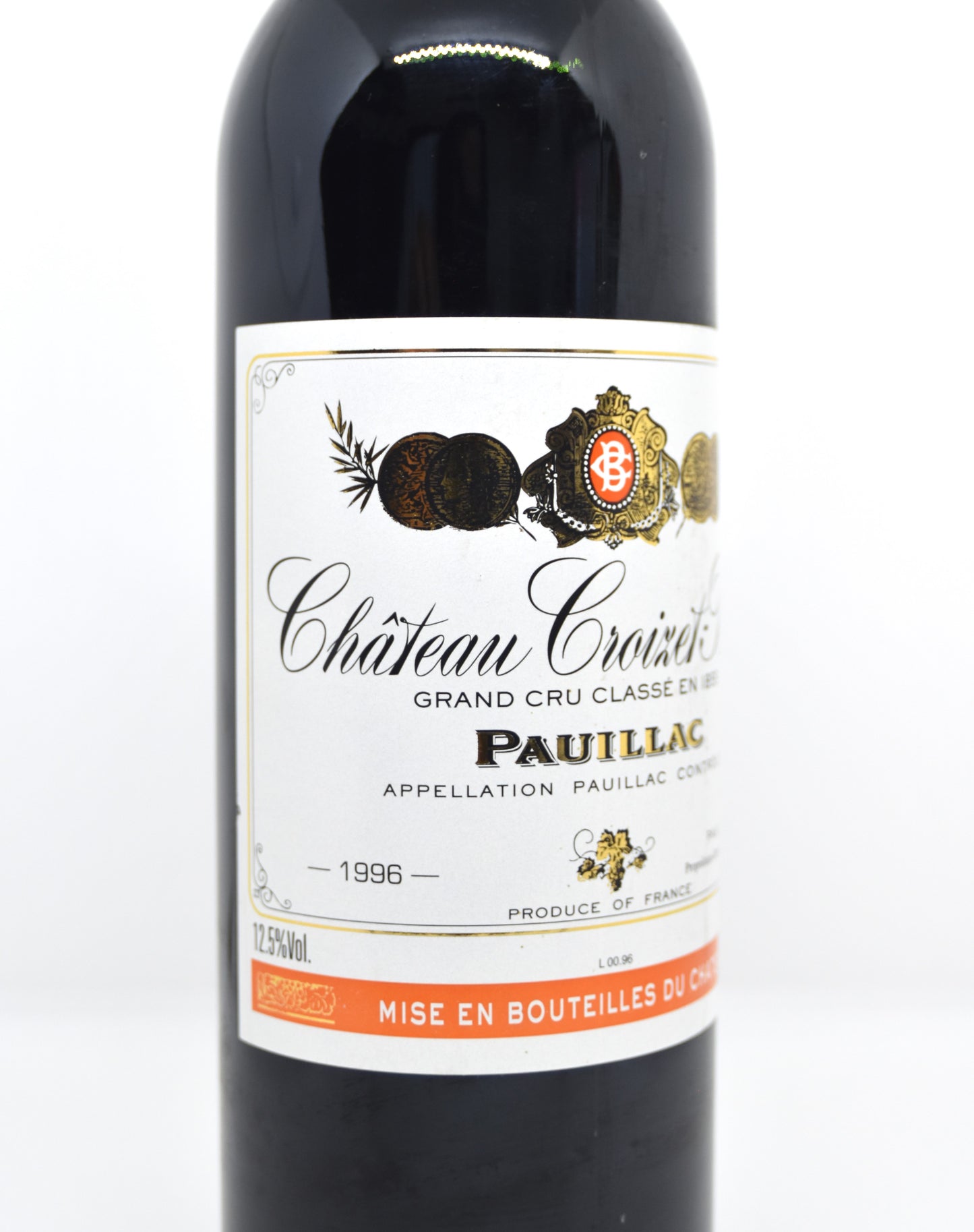 Chateau Croizet-Bages 1996 - Pauillac