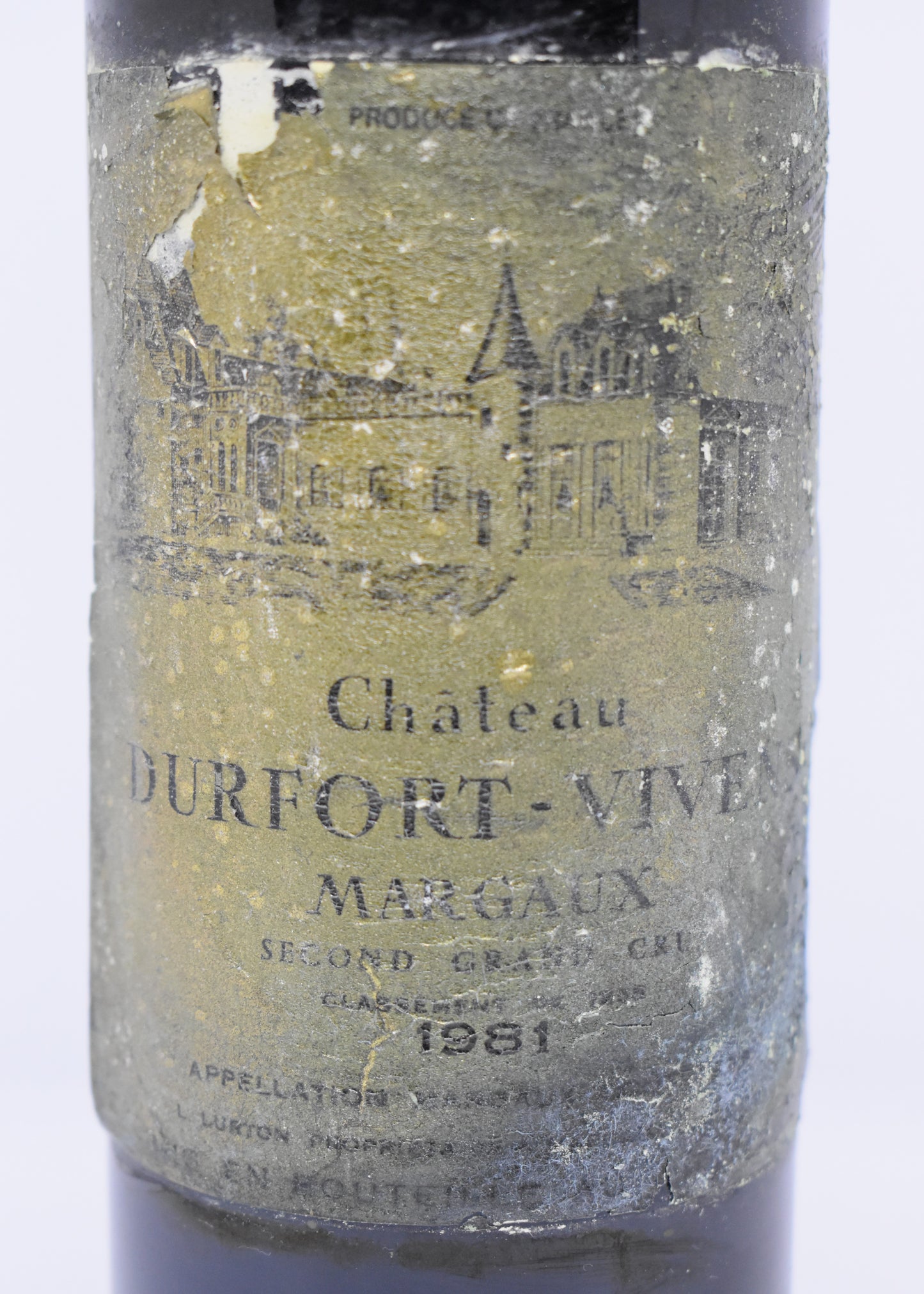 Château Durfort-Vivens 1981 - Margaux