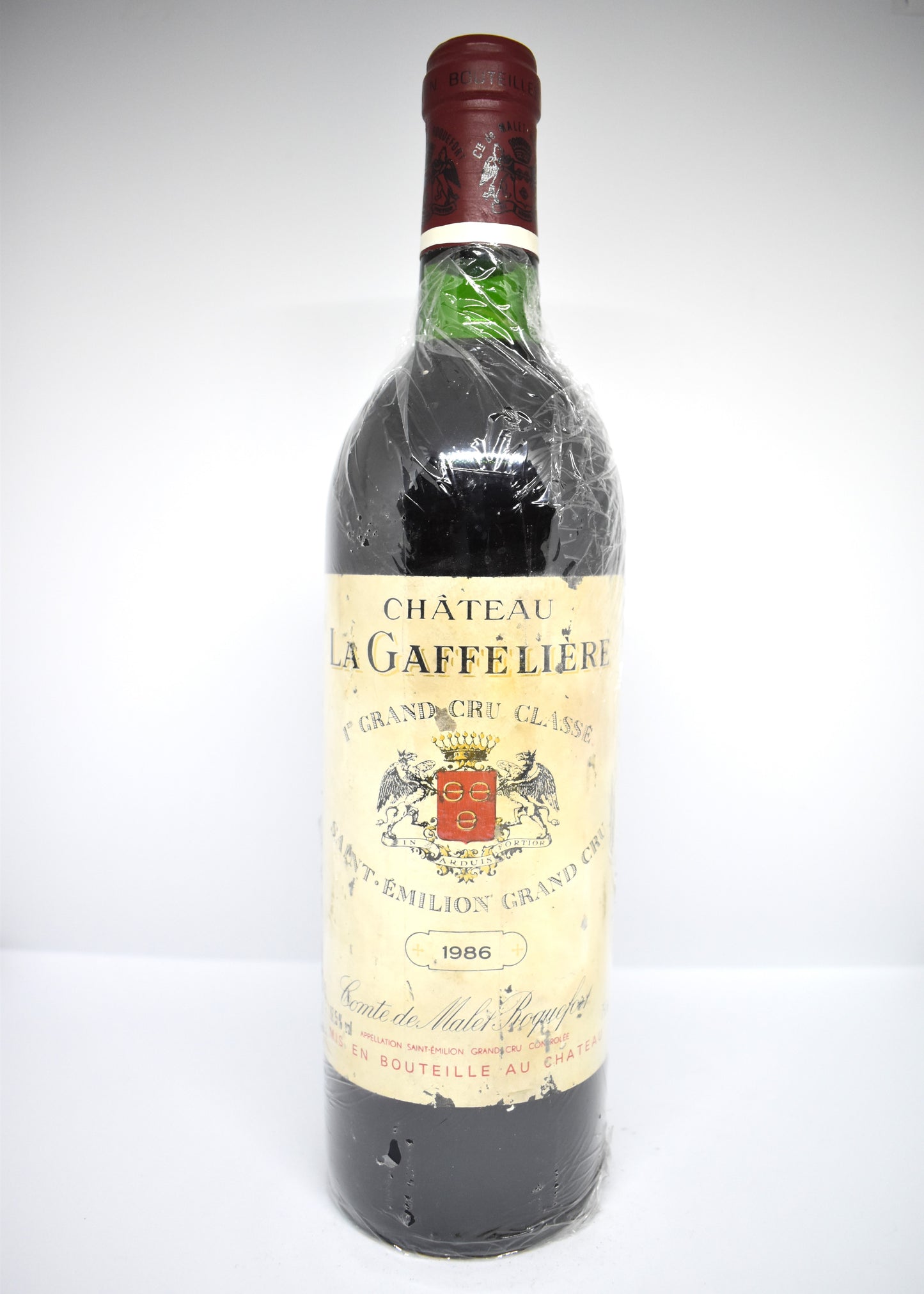 Bouteille de Château La Gaffelière 1986 - Saint-Emilion Grand Cru