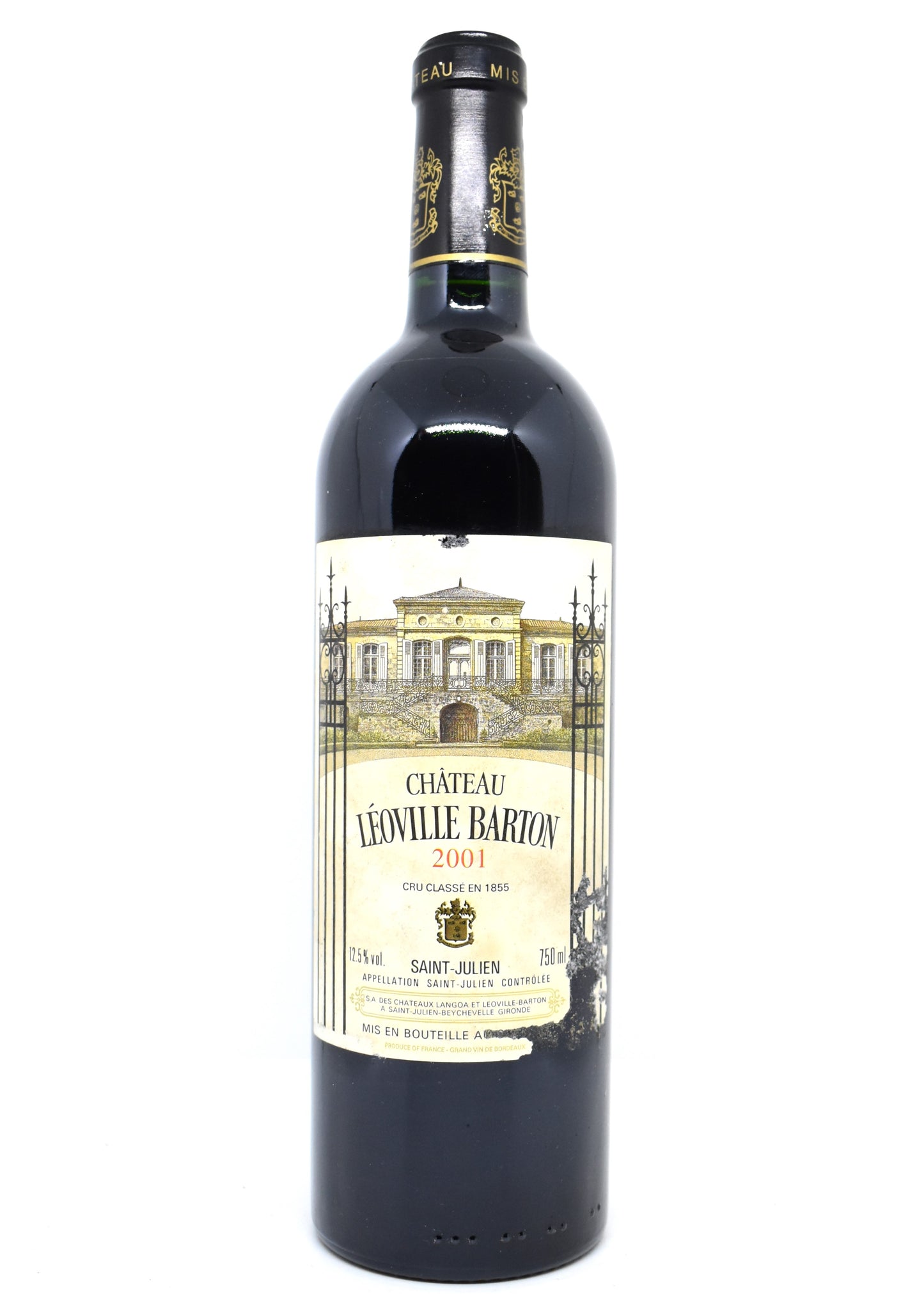 Léoville Barton 2001 livraison rapide