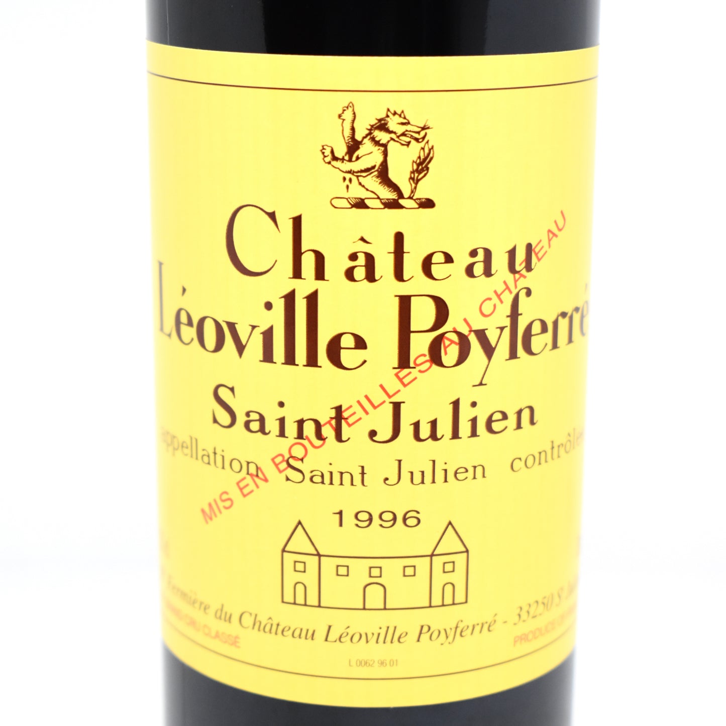 Acheter Château Léoville Poyferré 1996 Saint-Julien