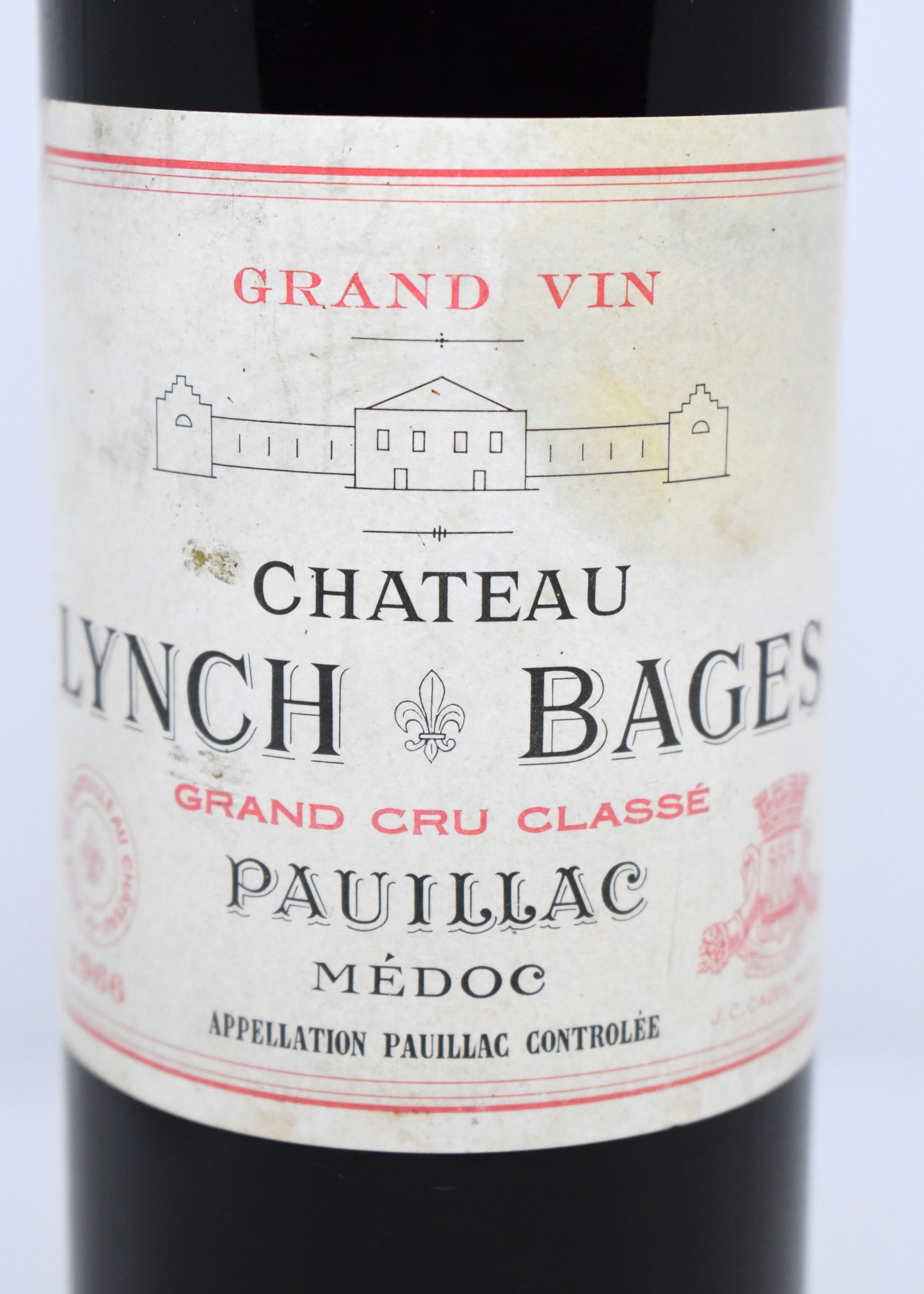 Commander Château Lynch-Bages 1966 en ligne, livraison rapide France et Suisse, Pauillac 1966