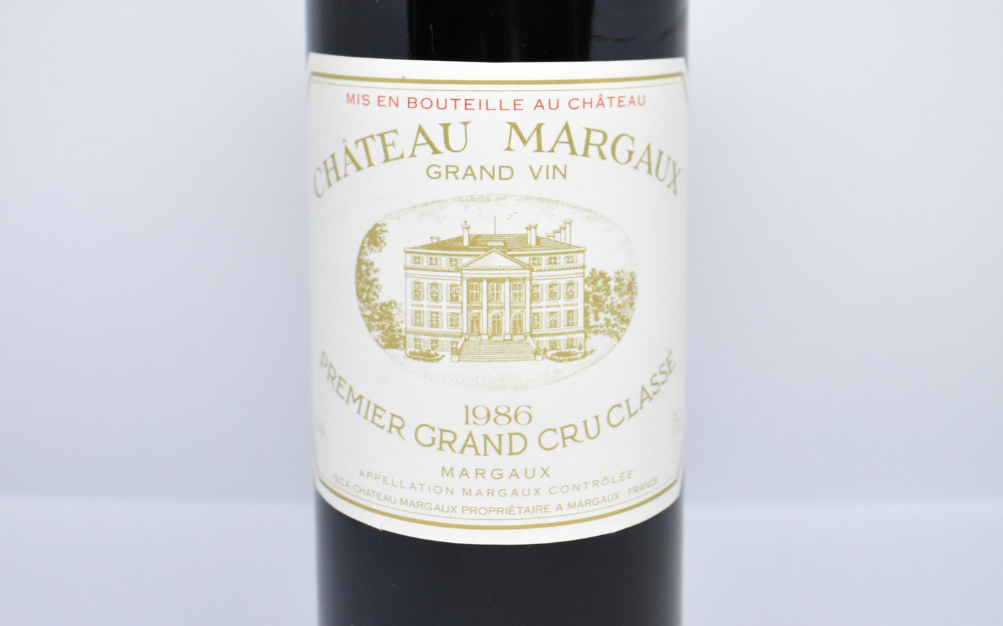 Château Margaux 1986 - Margaux - 1er Grand Cru Classé