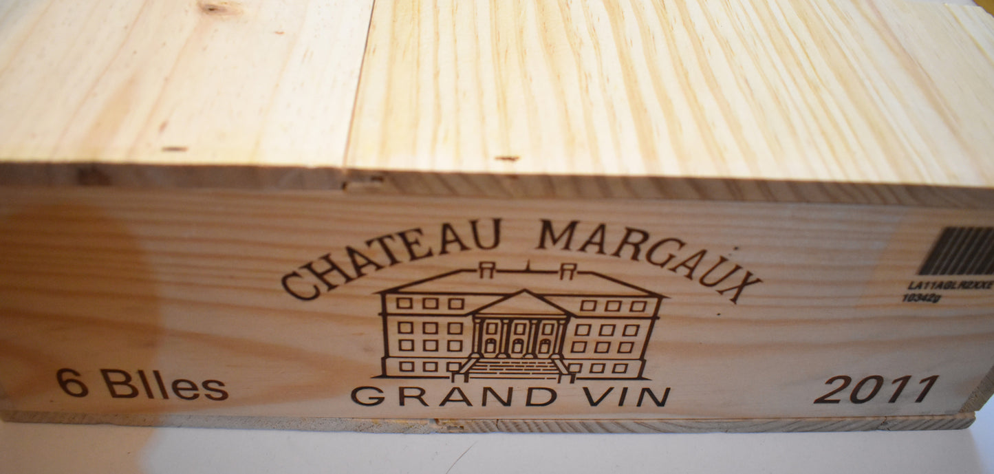 Château Margaux 2011, bouteille de collection, provenance sûre
