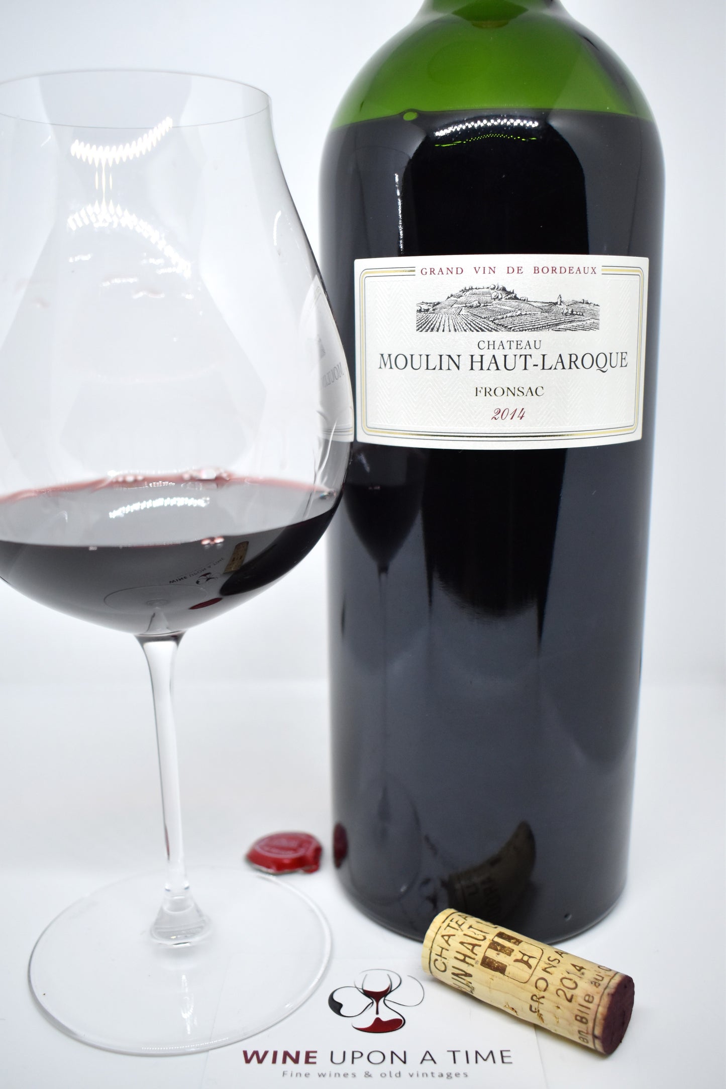 Dégustation Moulin Haut-Laroque 2014 Magnum en stock livraison rapide