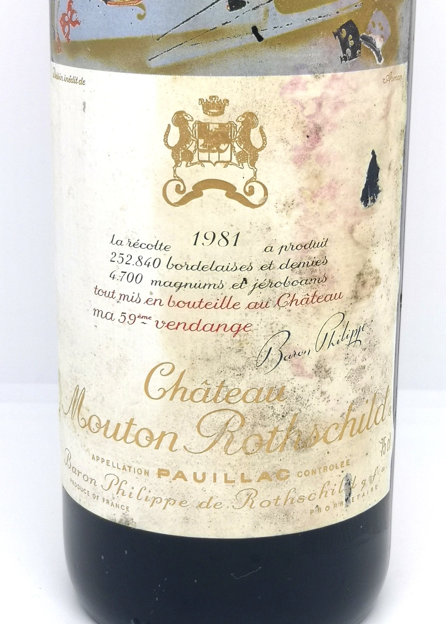 Château Mouton Rothschild 1981 - Pauillac