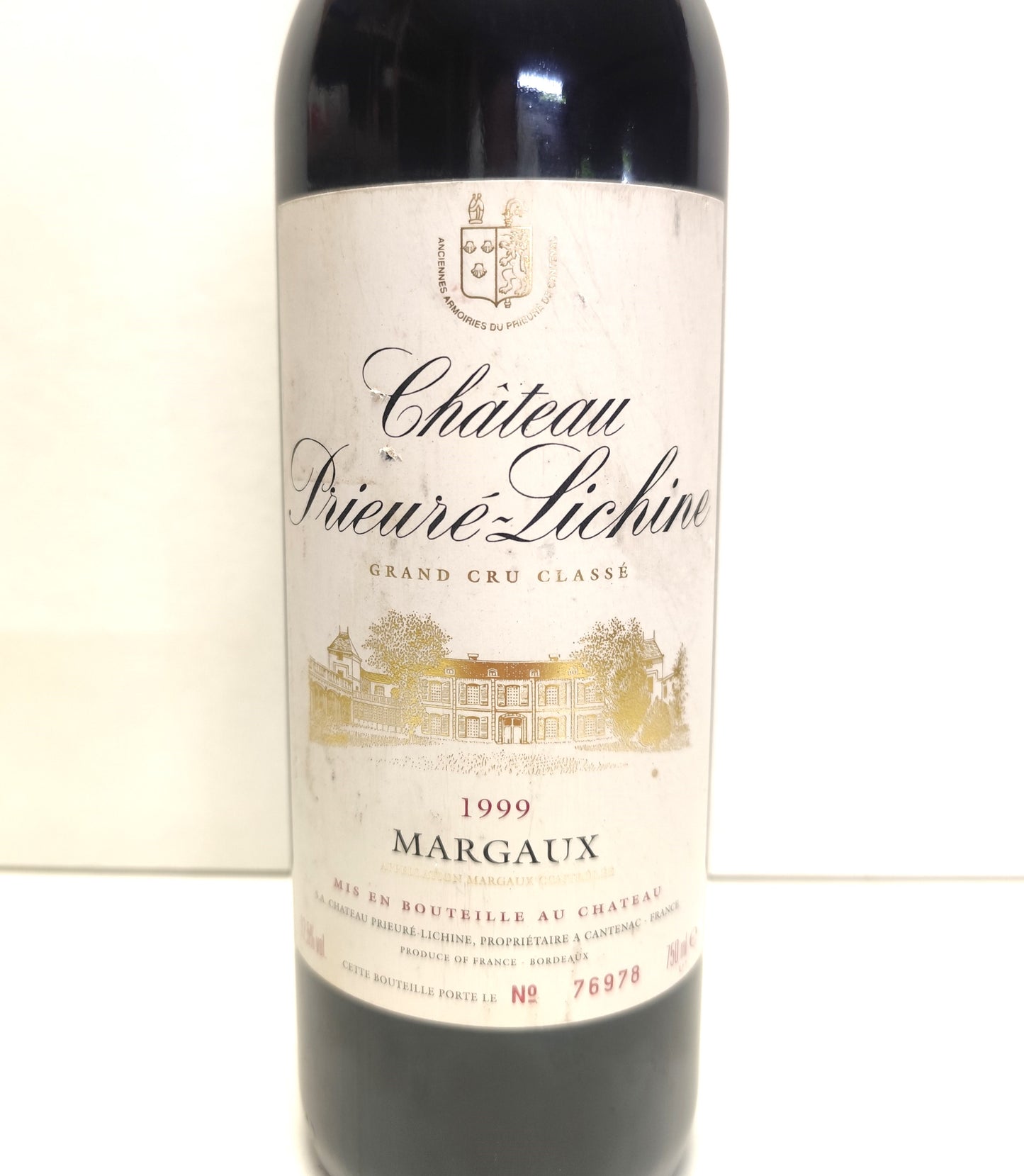 Château Prieuré-Lichine 1999 - Margaux