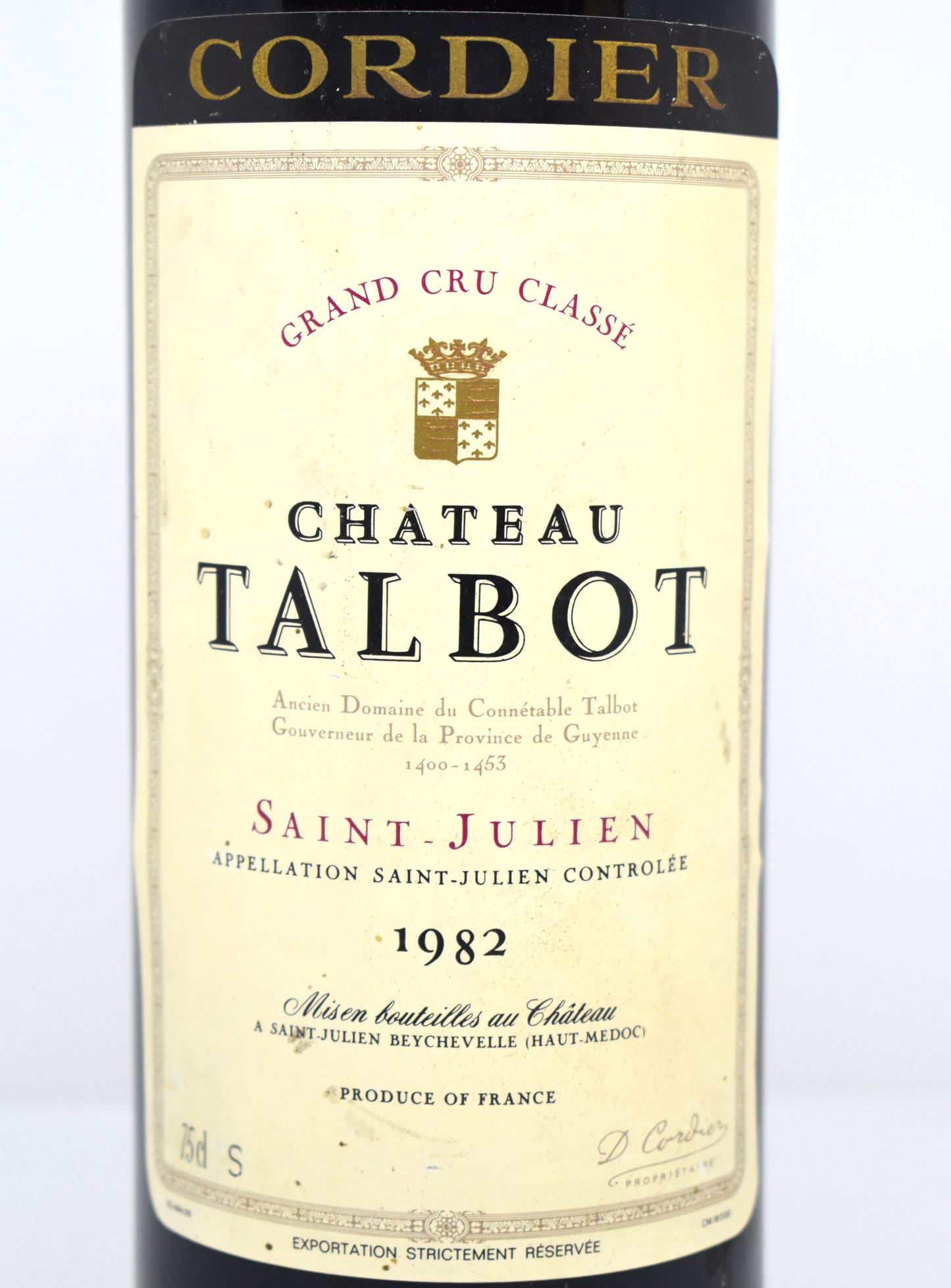 Commander Saint-Julien Talbot 1982