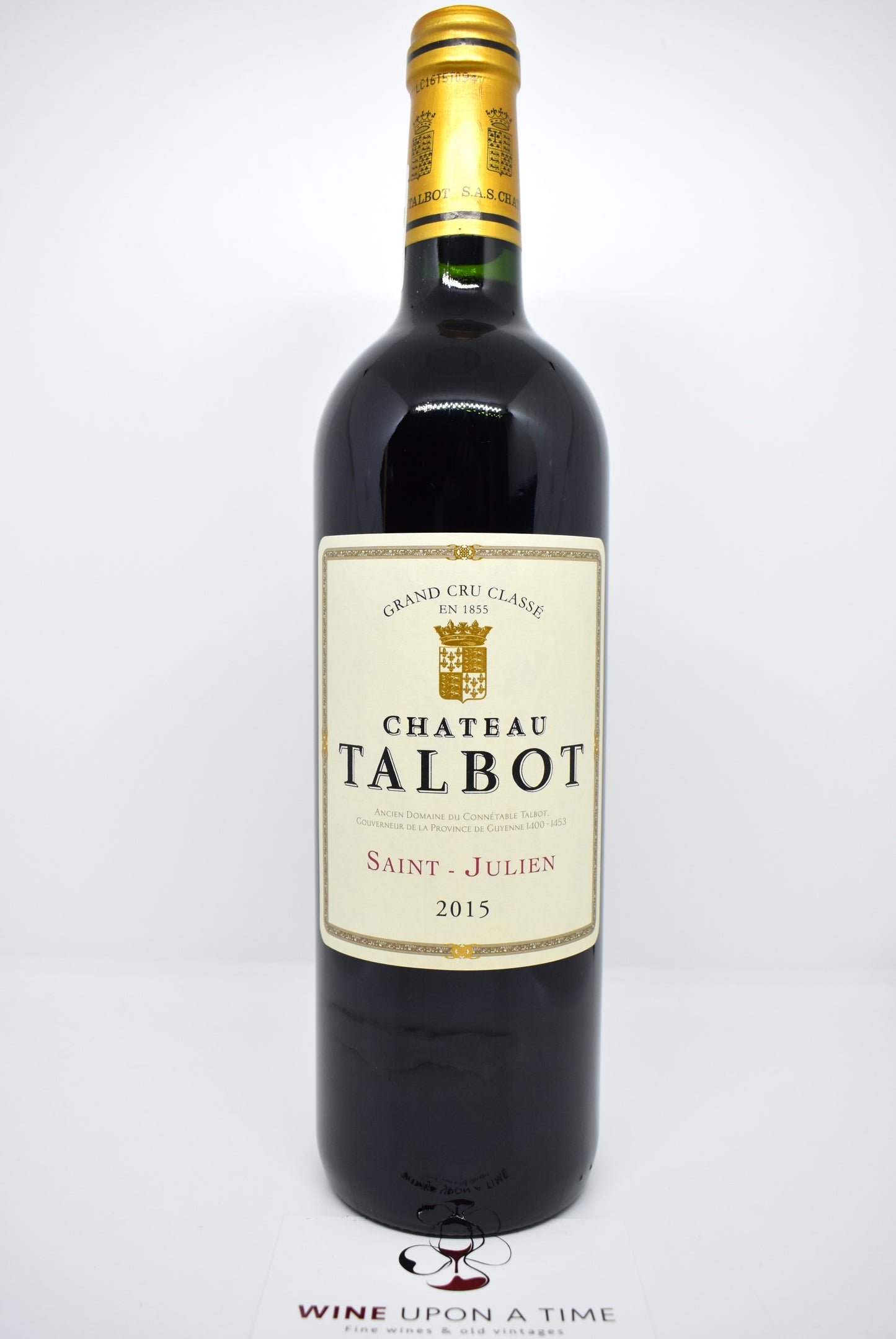 Vin Grand Cru Classé Bordeaux millésimé 2015