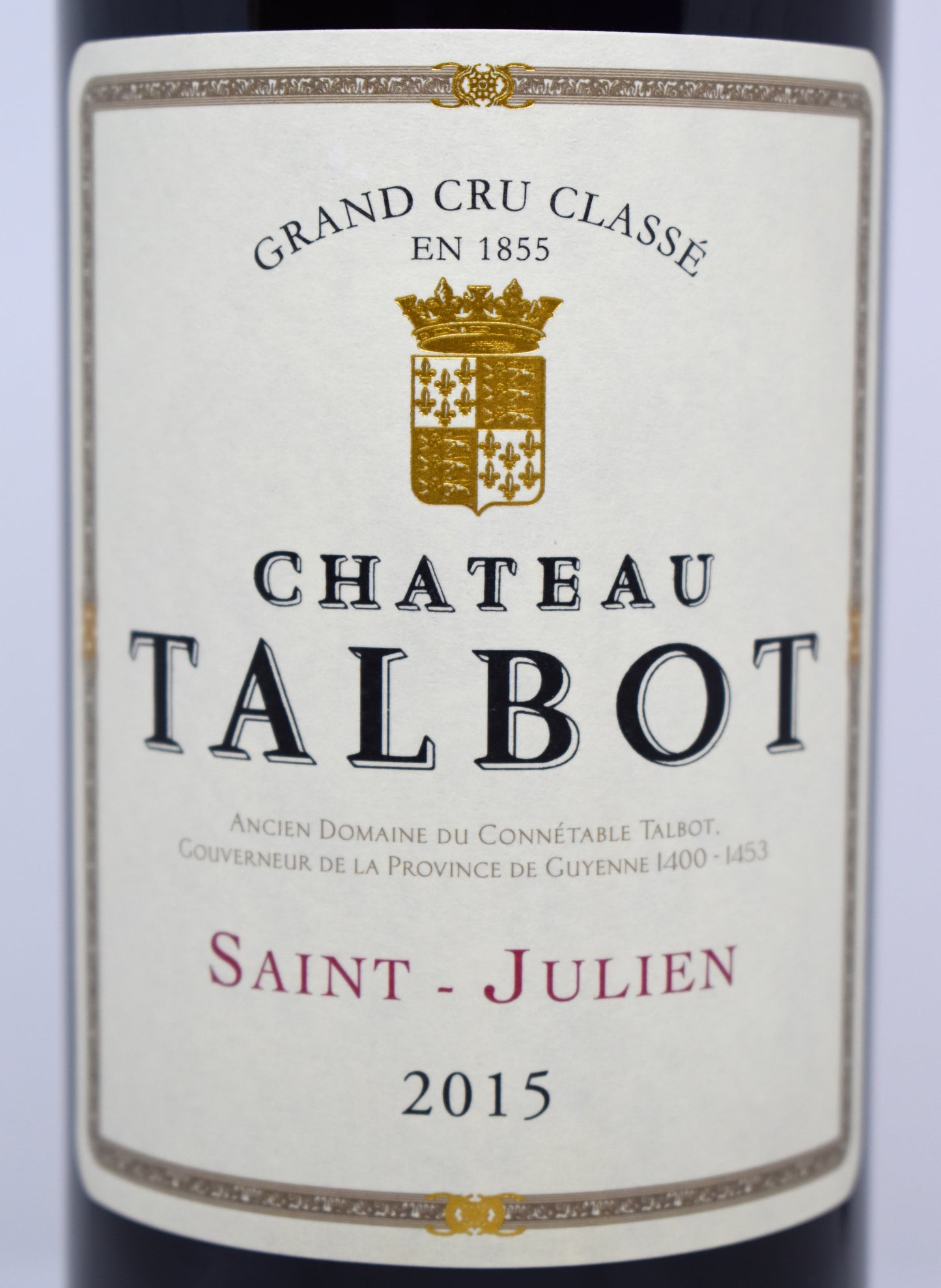 Acheter Château Talbot 2015 Saint-Julien