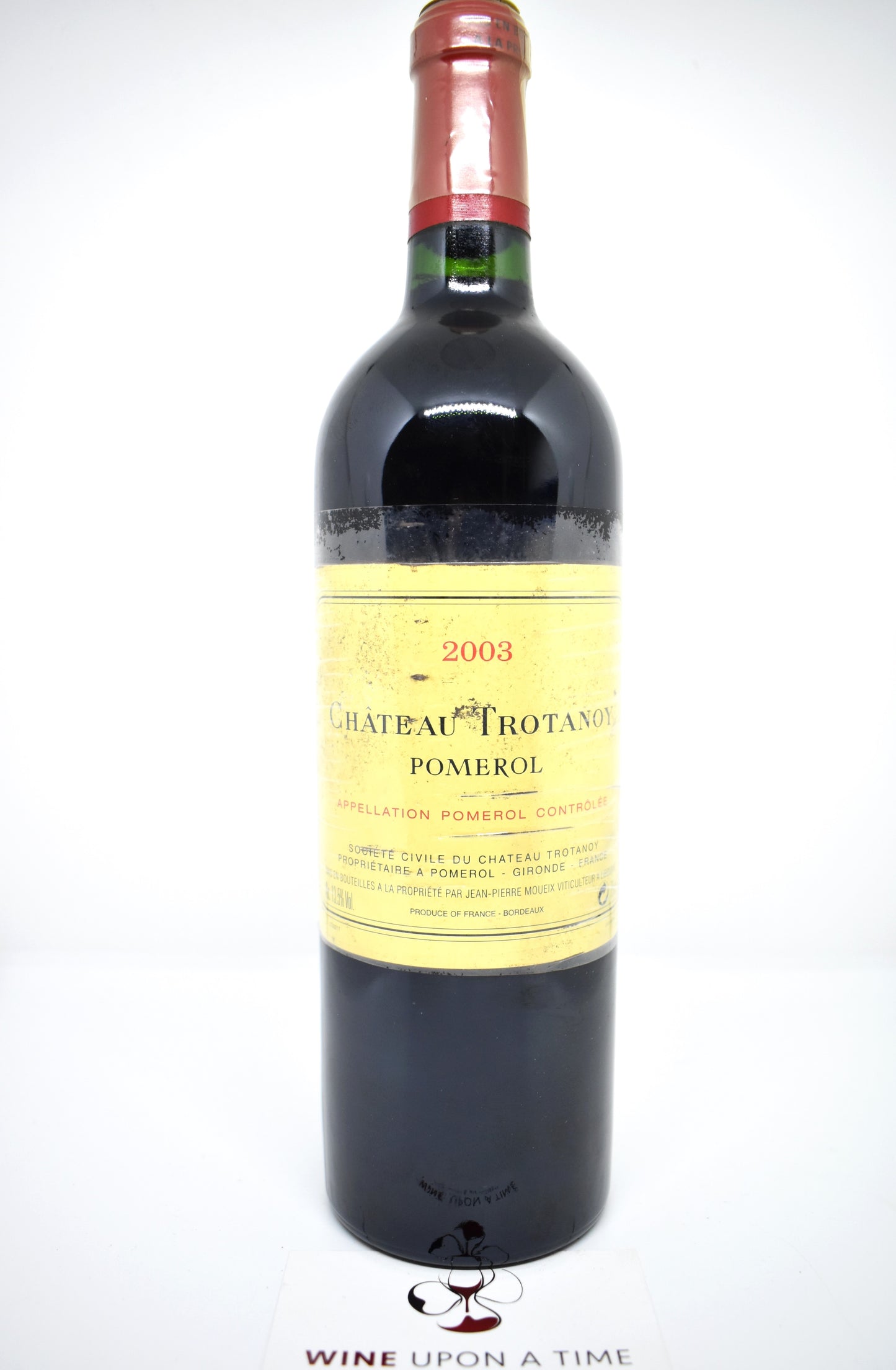 Château Trotanoy 2003, Pomerol, expédition Europe sécurisée, paiement sécurisé, service réactif