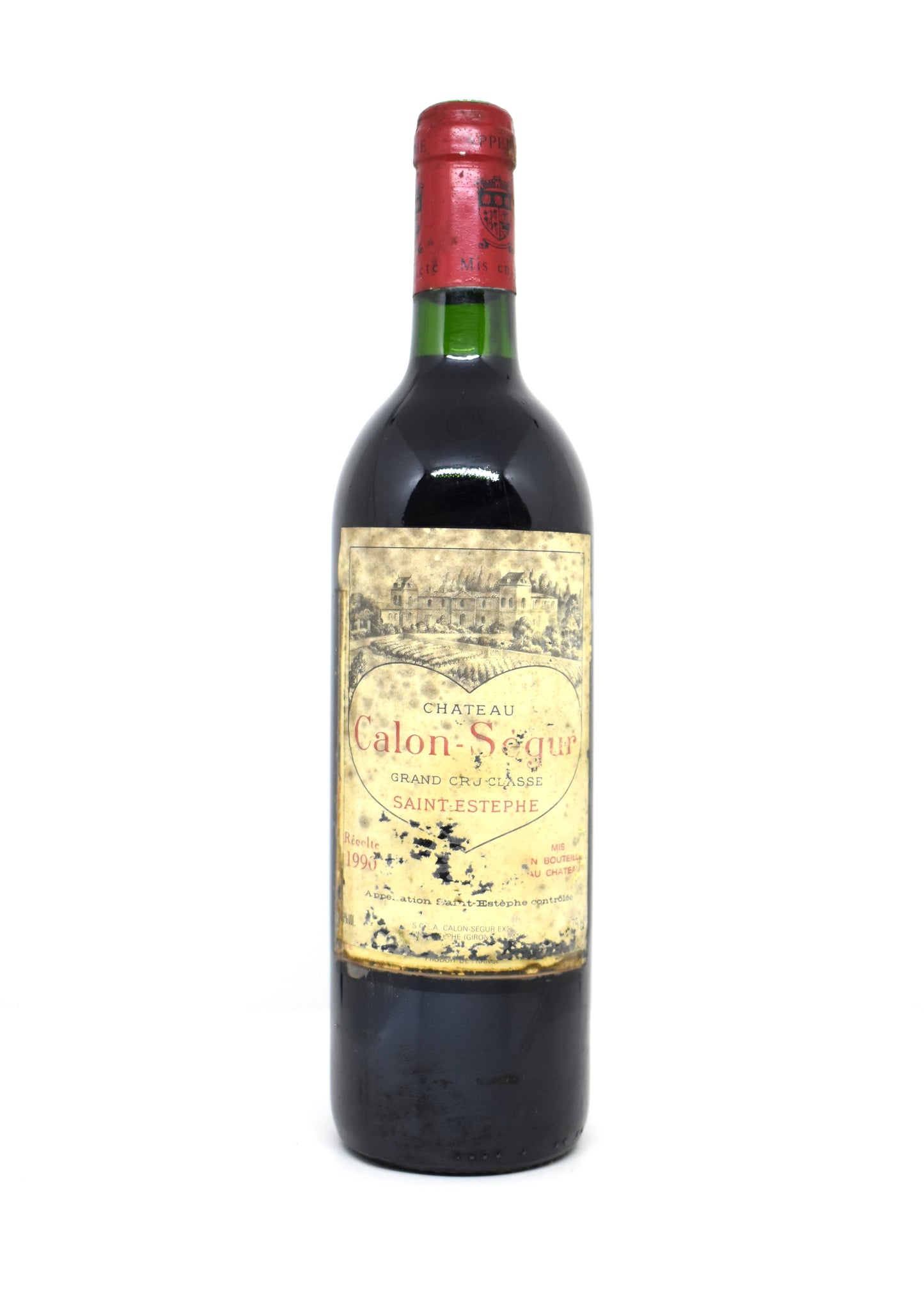 Offrir le vin des amoureux 1990 en Valais ou en Suisse Calon Ségur livraison rapide
