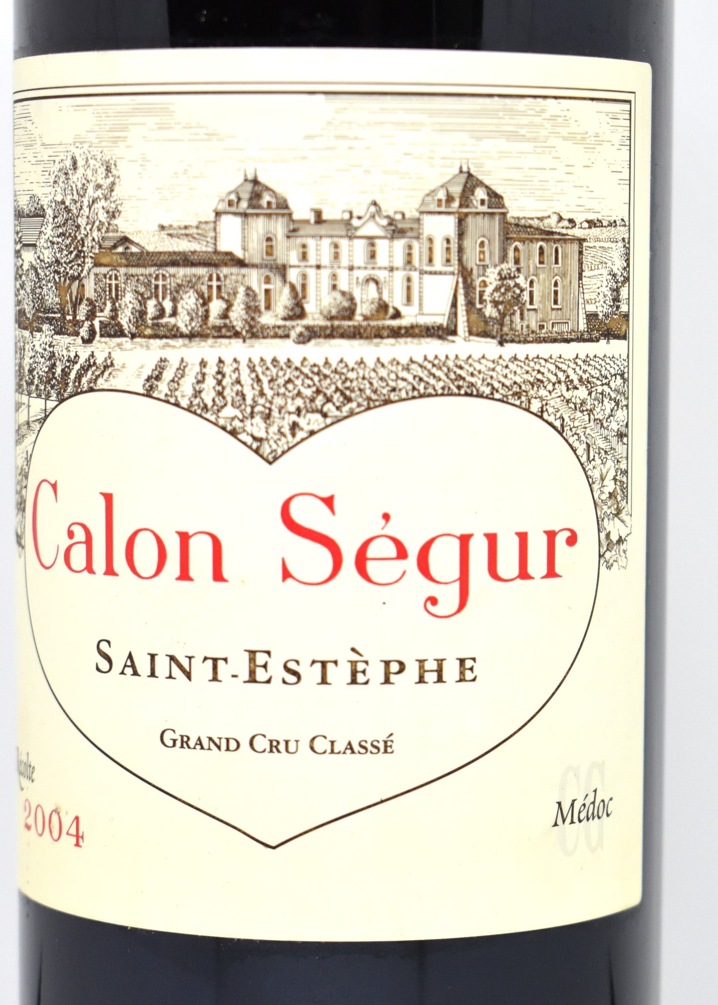 Best mature 2004 bordeaux wine gift idea Chateau Calon-Segur secure shipping